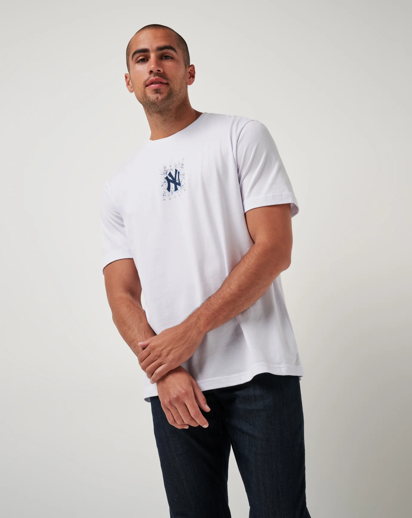 New York Yankees In The Dugout Tee - Image 5