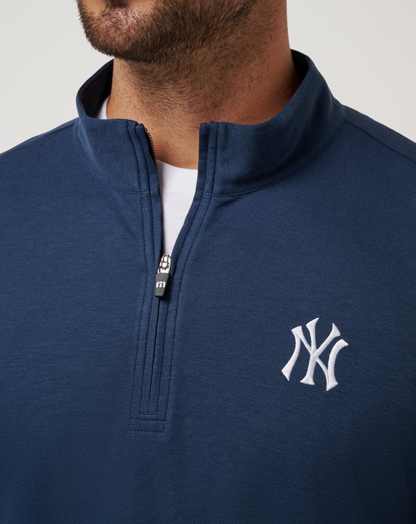 New York Yankees Time To Tailgate Quarter Zip - Image 3