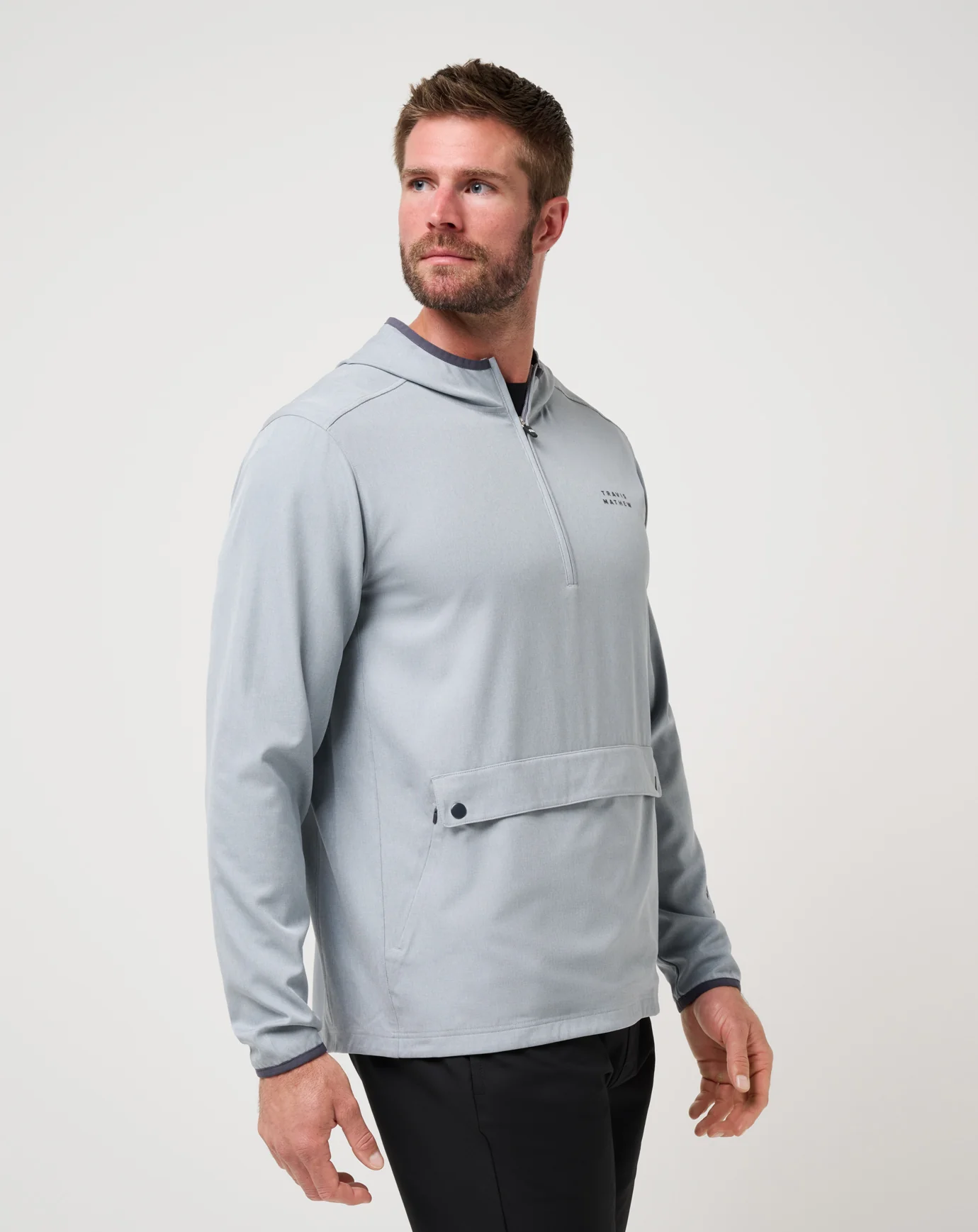 Out Of Pocket Hooded Quarter Zip - Image 2