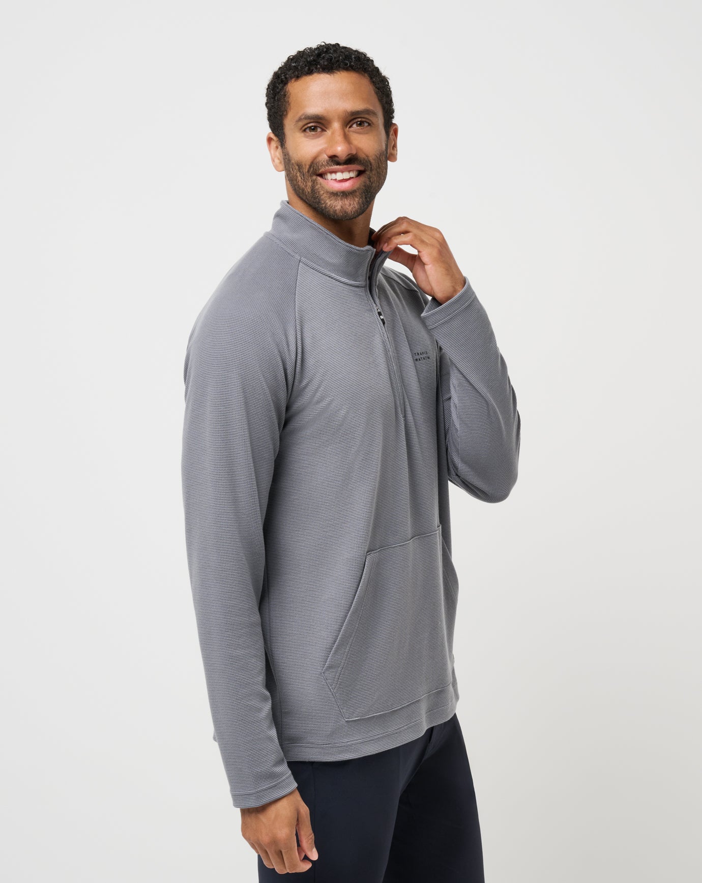 Performance Waffle Quarter Zip - Image 16
