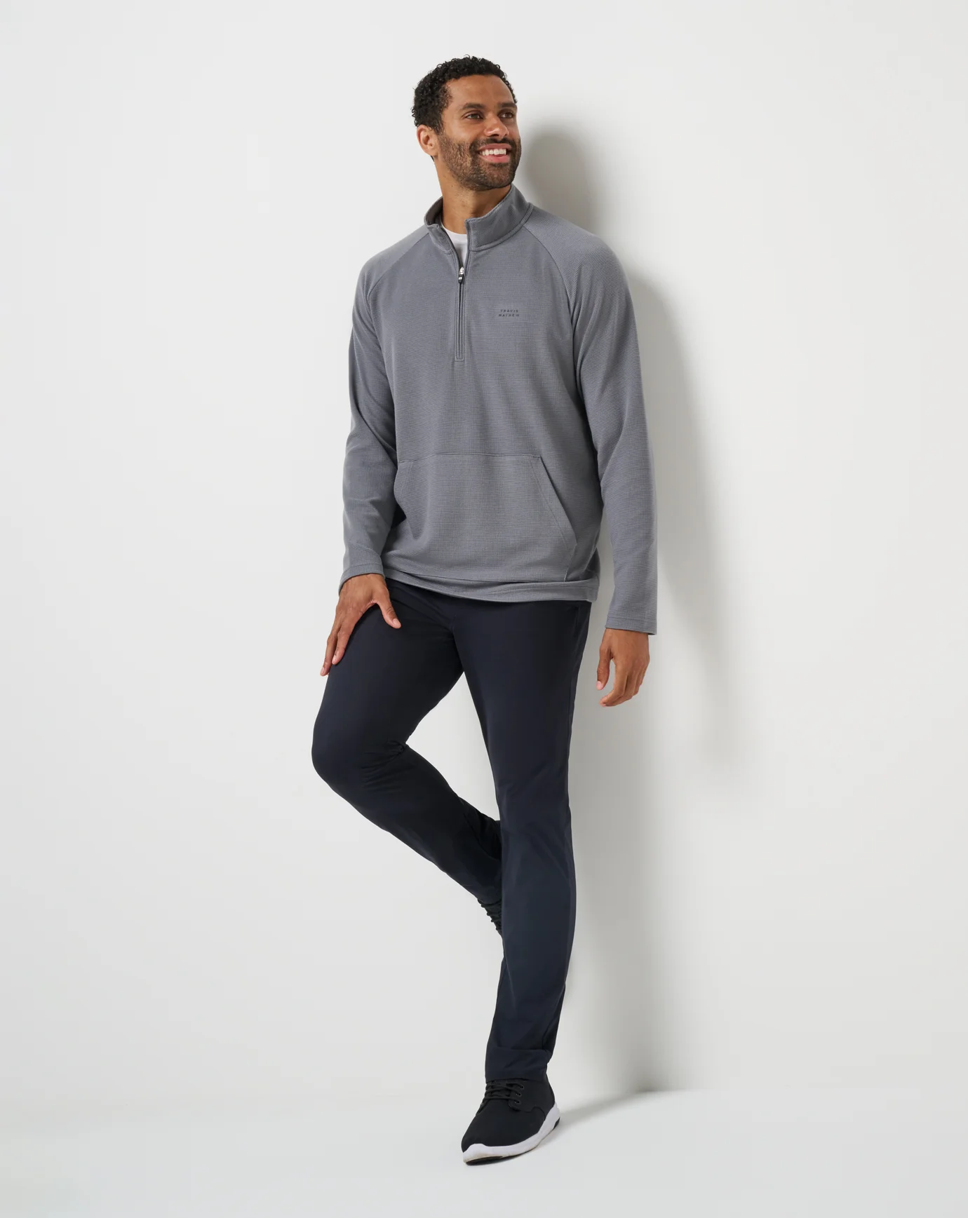 Performance Waffle Quarter Zip - Image 21