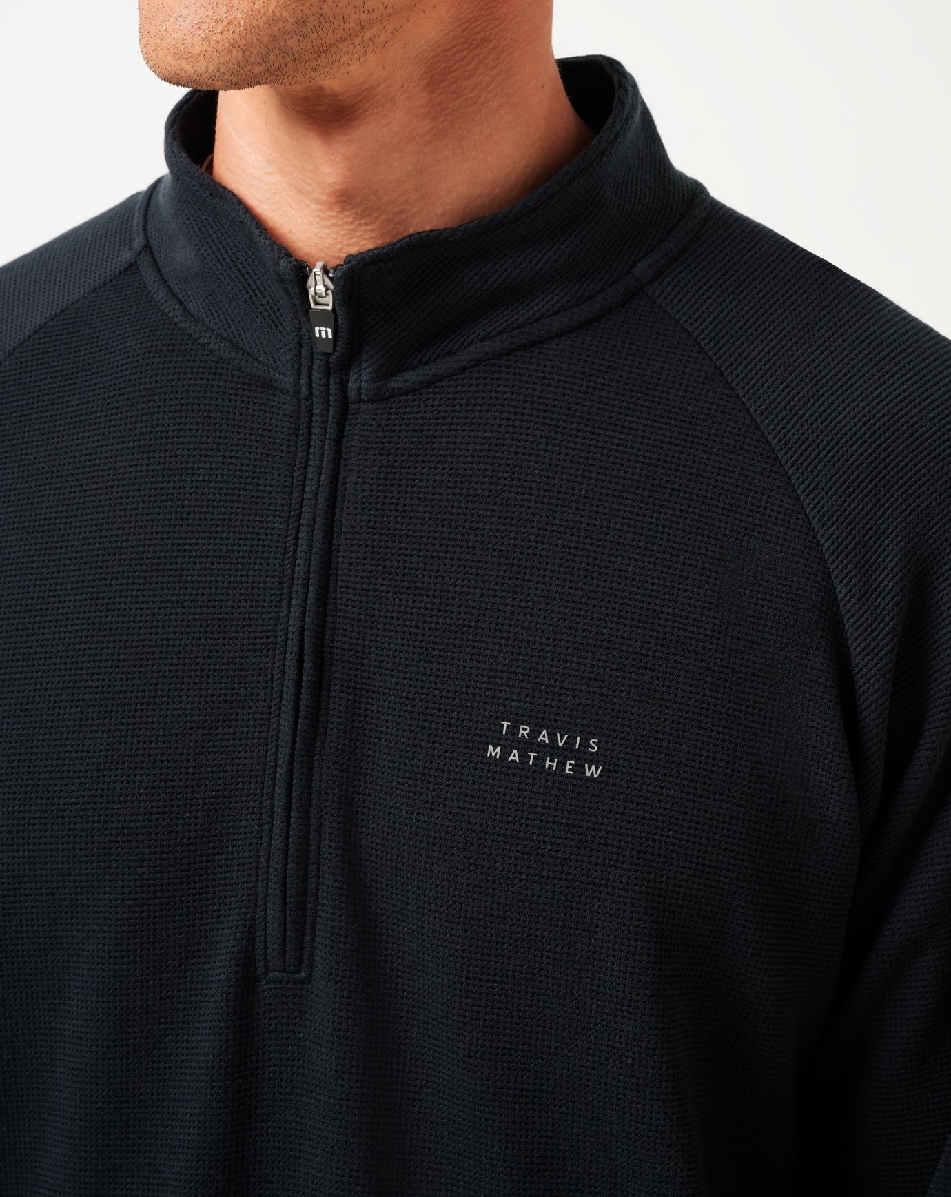 Performance Waffle Quarter Zip - Image 4