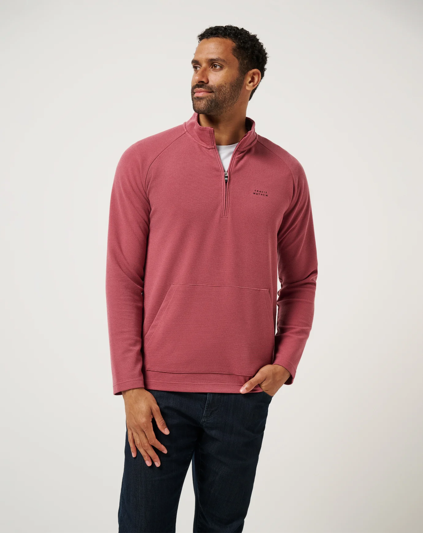 Performance Waffle Quarter Zip - Image 40
