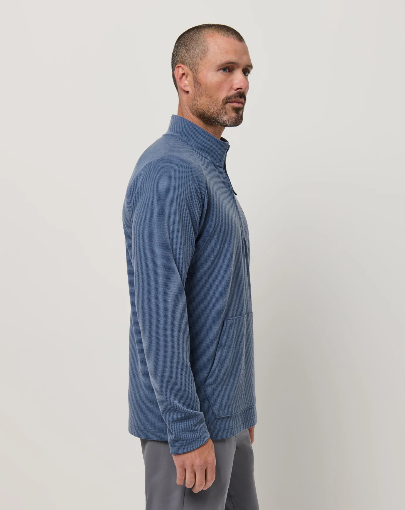 Performance Waffle Quarter Zip - Image 44