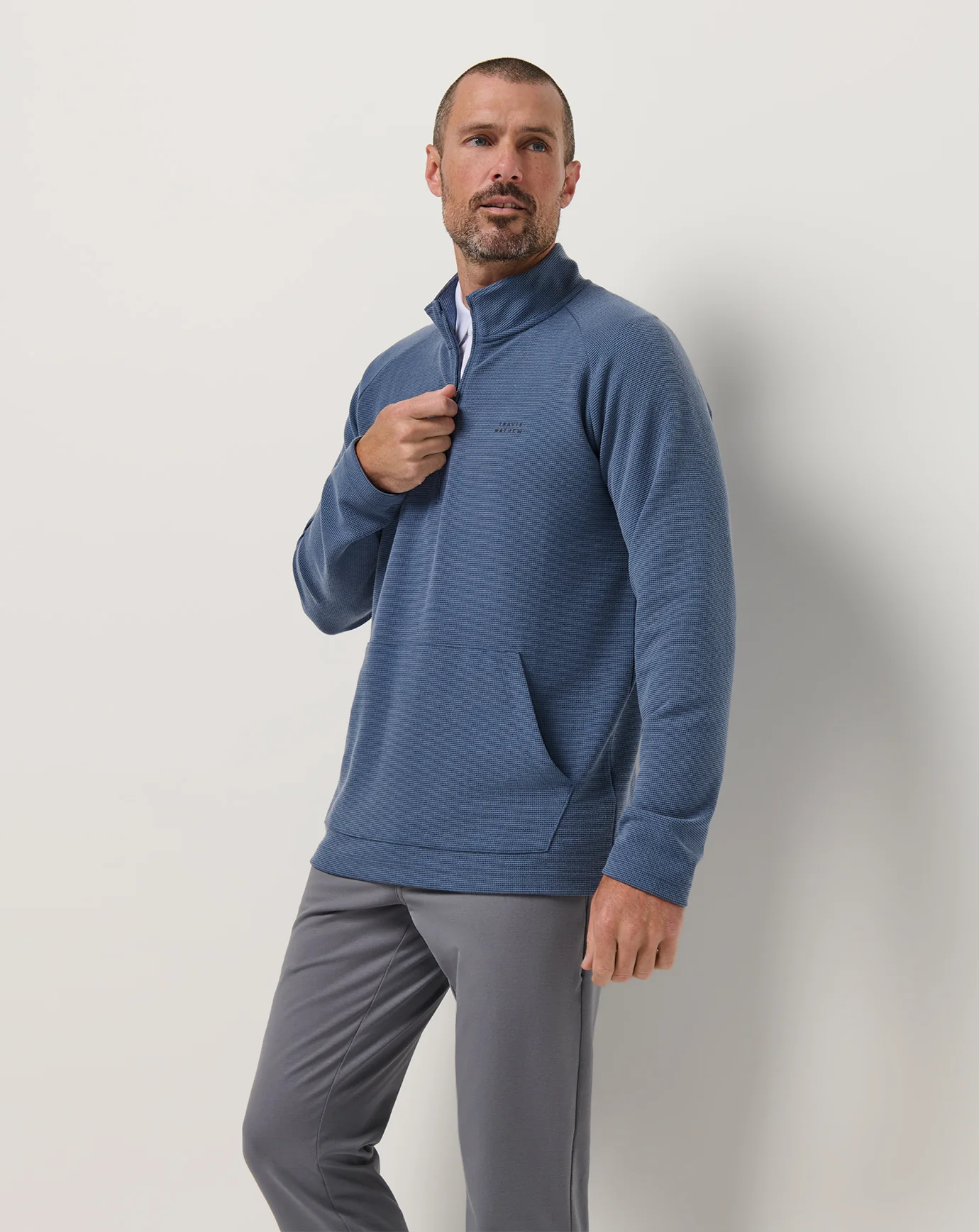 Performance Waffle Quarter Zip - Image 47