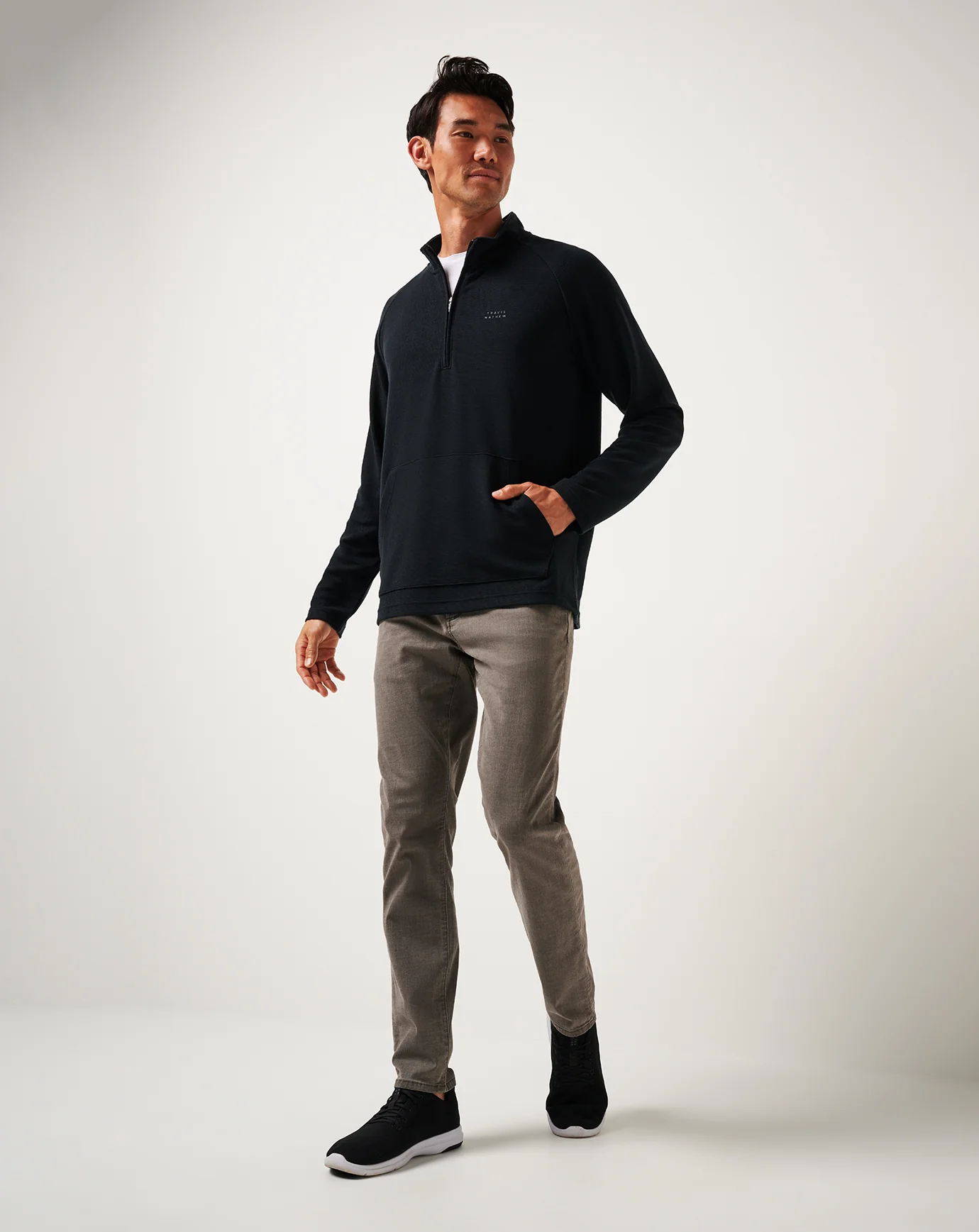 Performance Waffle Quarter Zip - Image 5