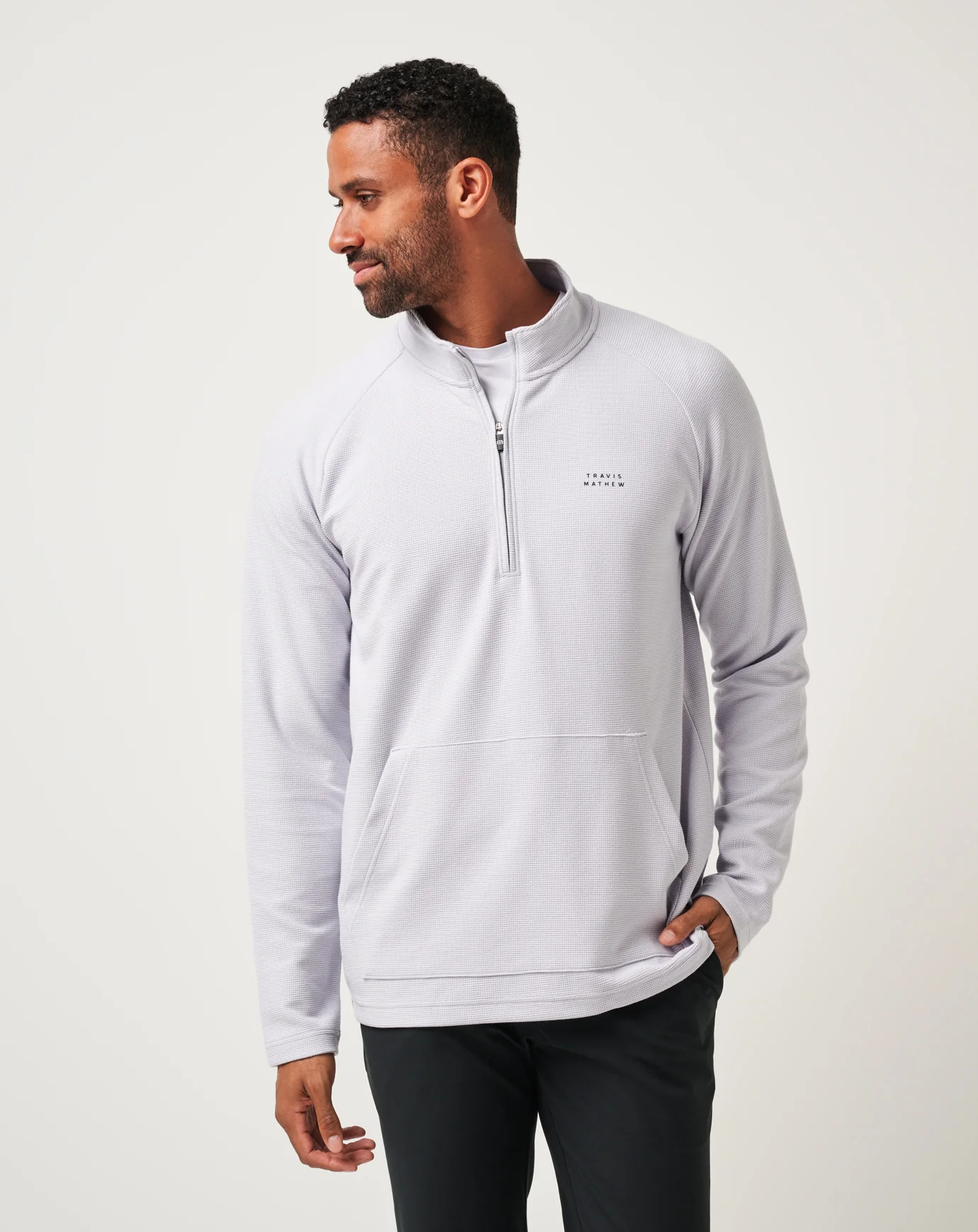 Performance Waffle Quarter Zip - Image 8