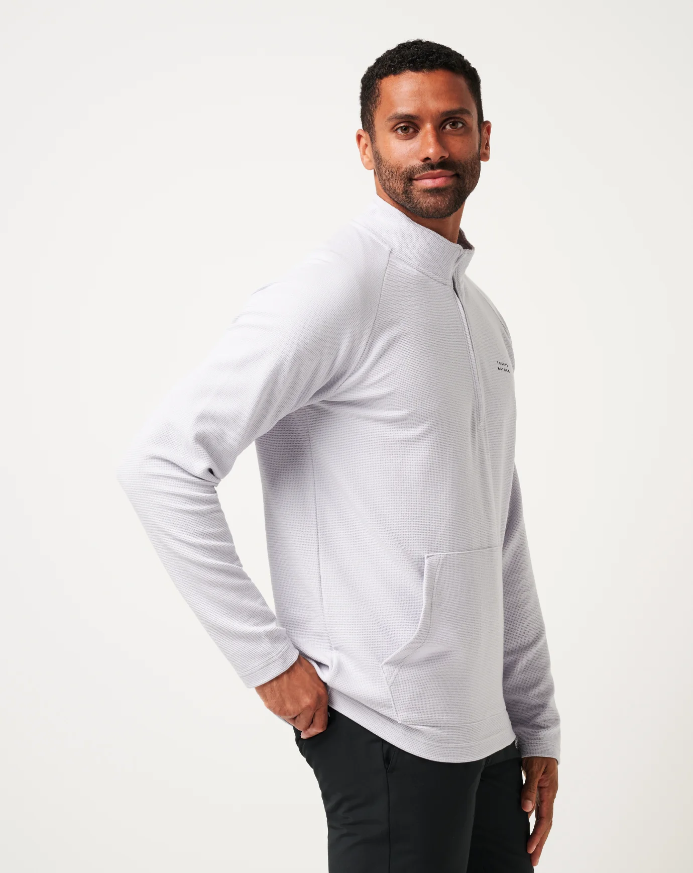 Performance Waffle Quarter Zip - Image 9