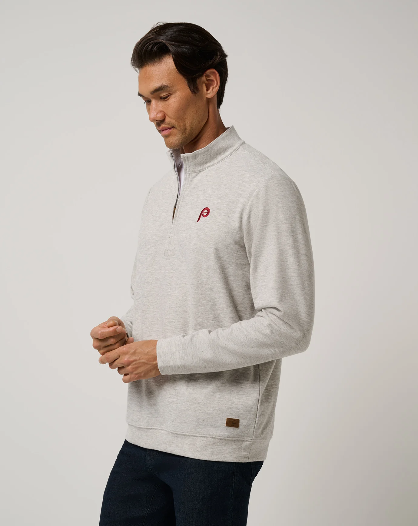 Philadelphia Phillies Cloud Home Game Quarter Zip - Image 2