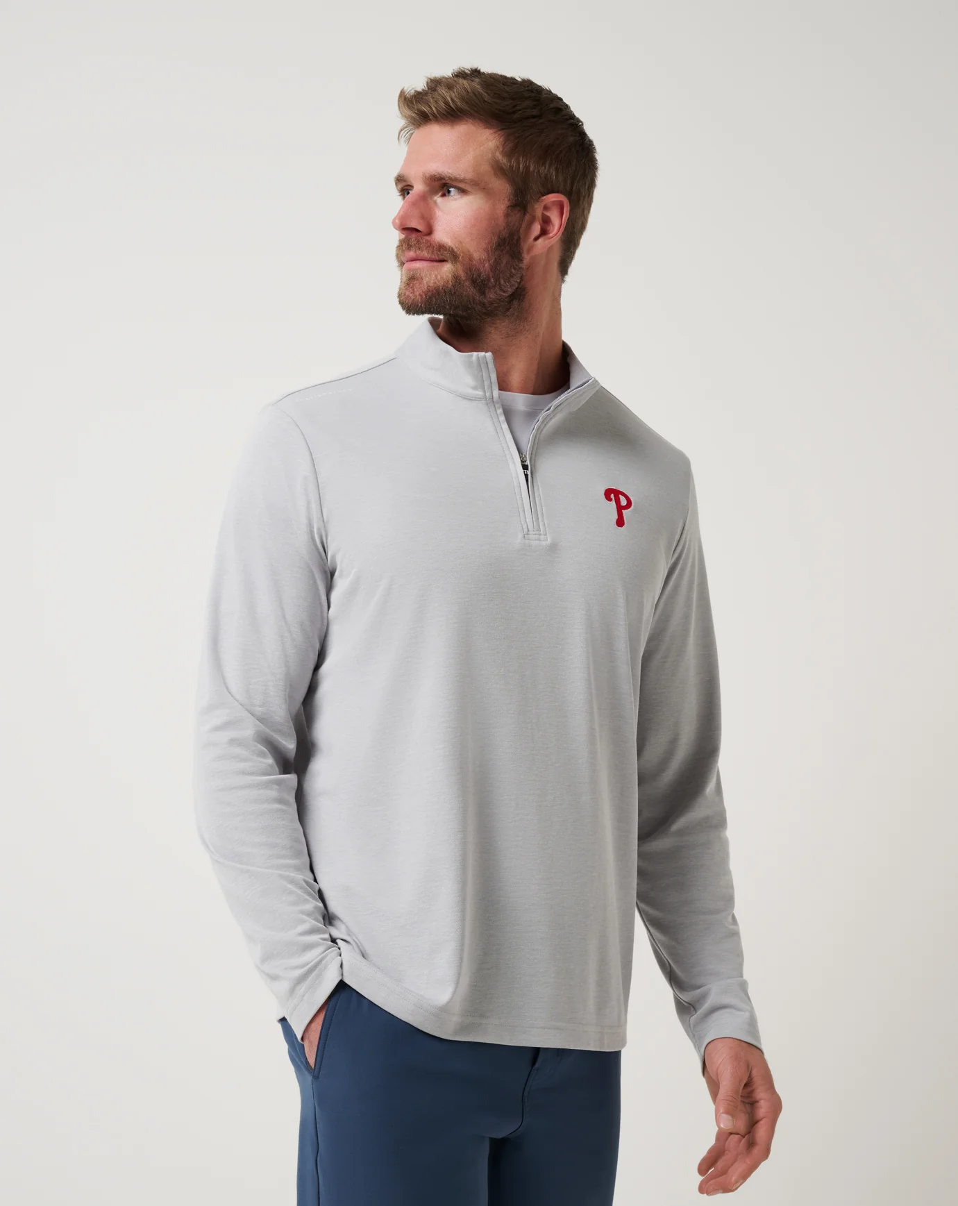 Philadelphia Phillies Time To Tailgate Quarter Zip - Image 11