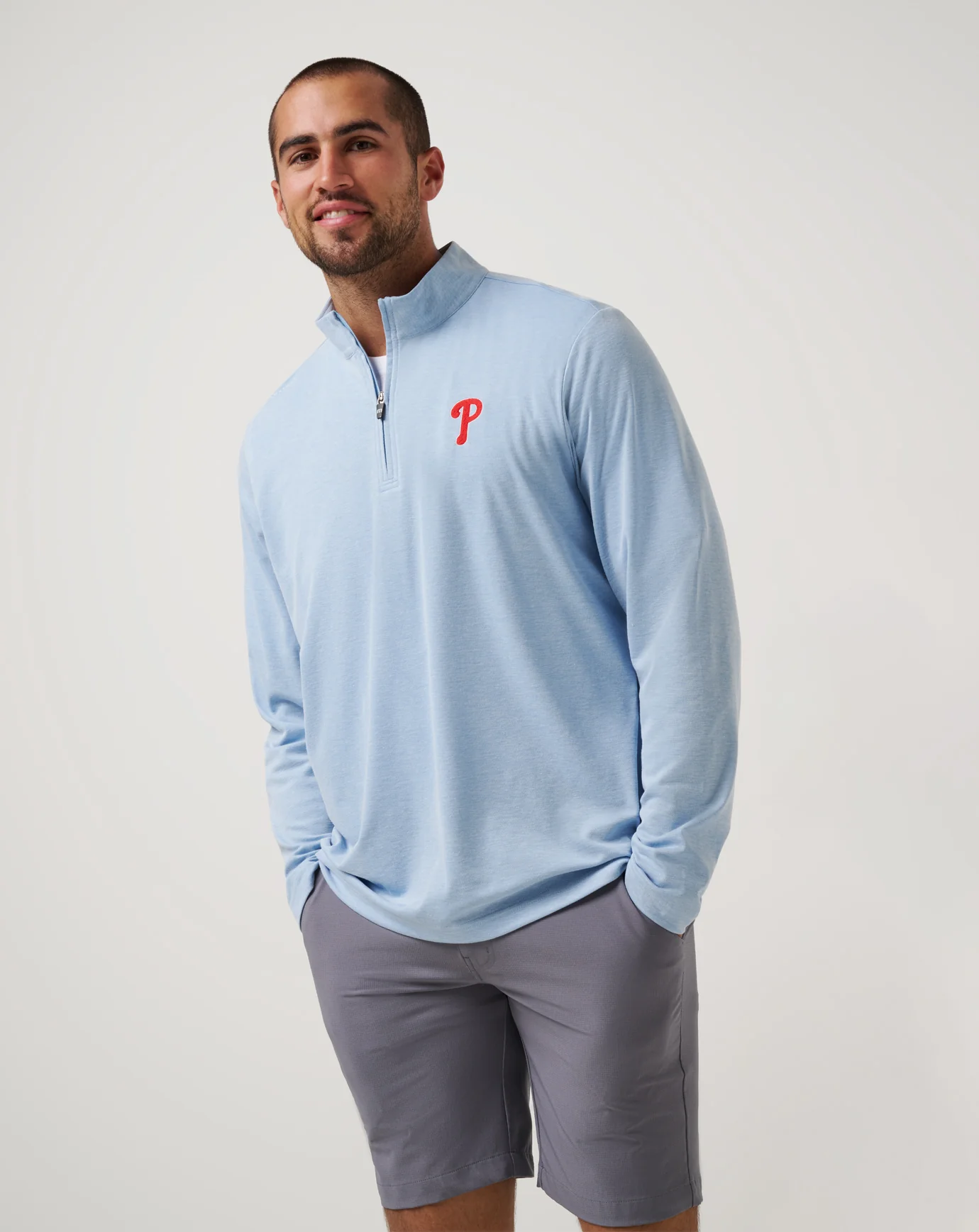Philadelphia Phillies Time To Tailgate Quarter Zip - Image 5