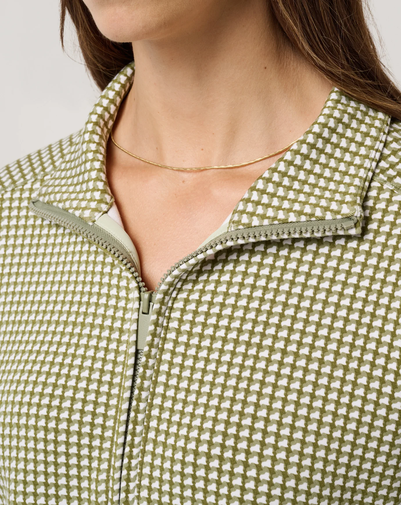 Printed Skyloft Soft Echo Half Zip - Image 3