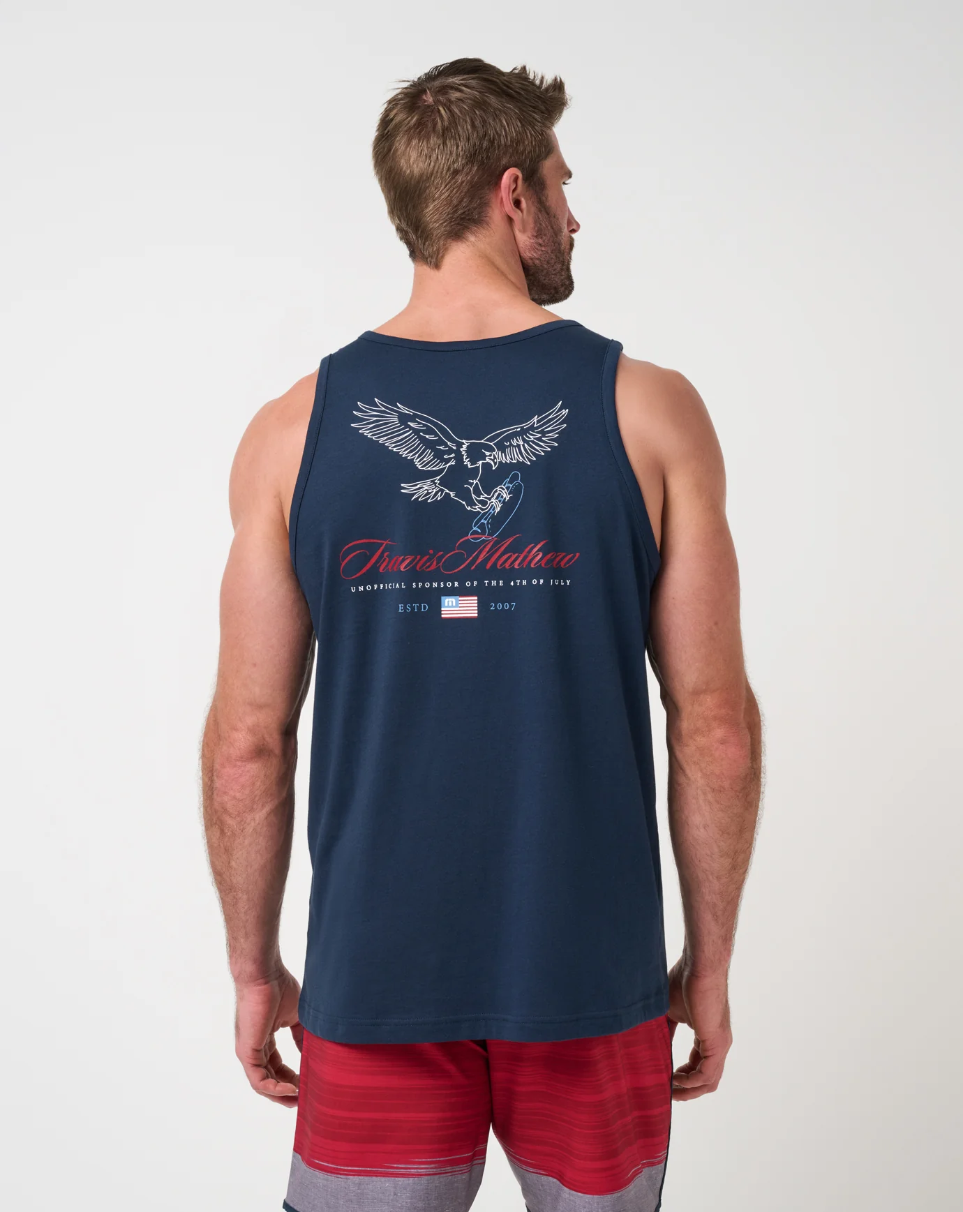 Red White BBQ Tank