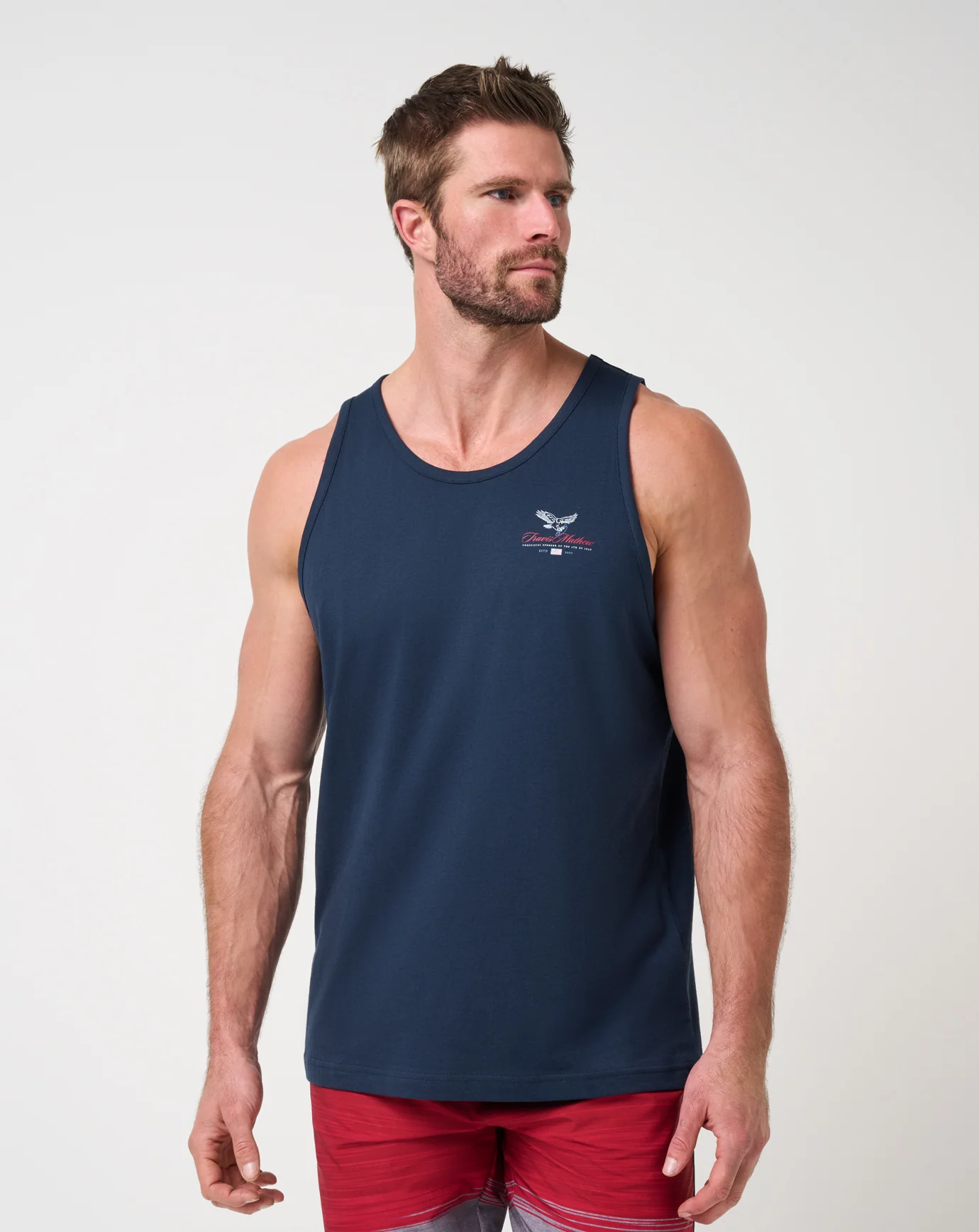 Red White BBQ Tank - Image 2