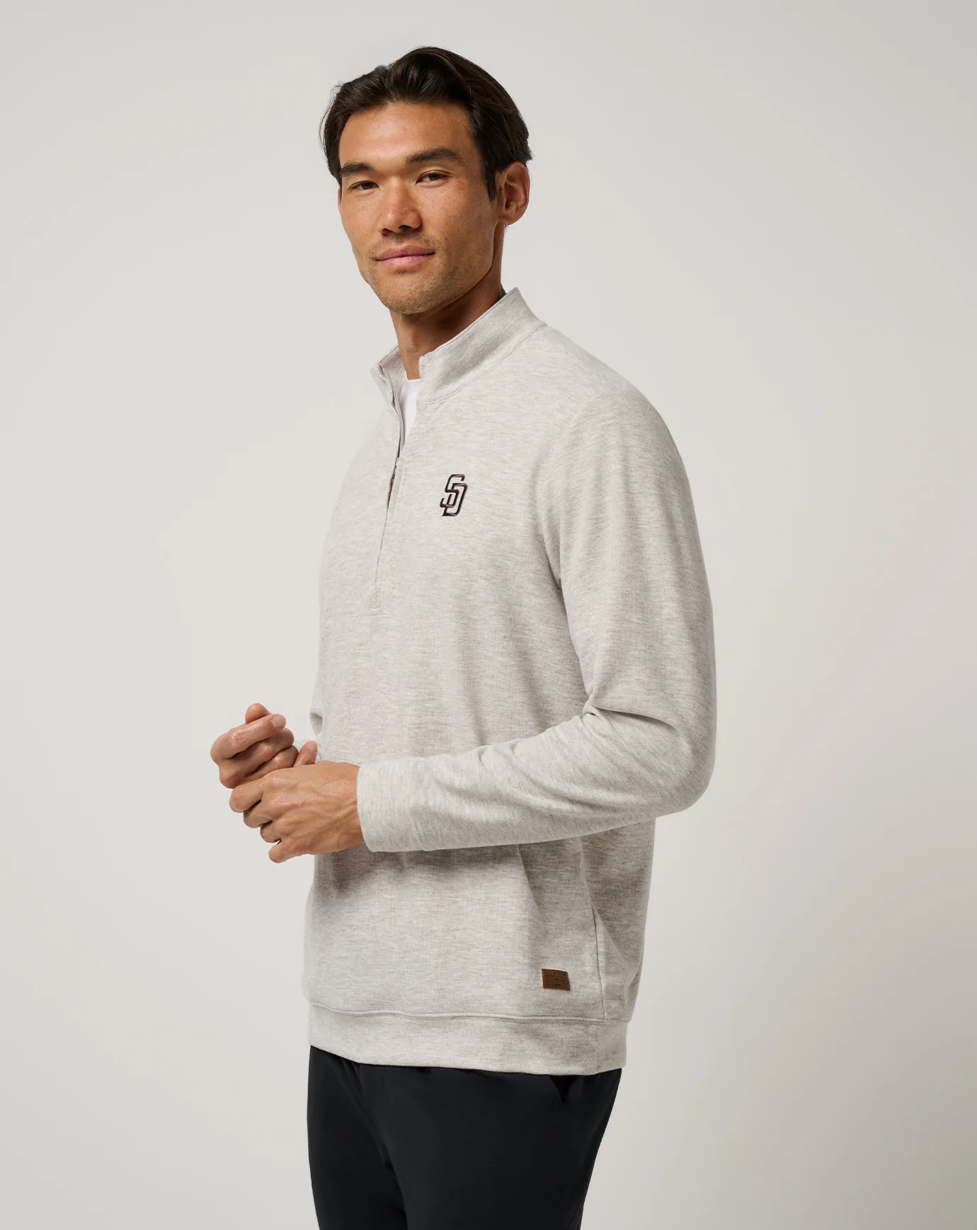 San Diego Padres Cloud Home Game Quarter Zip - Image 2