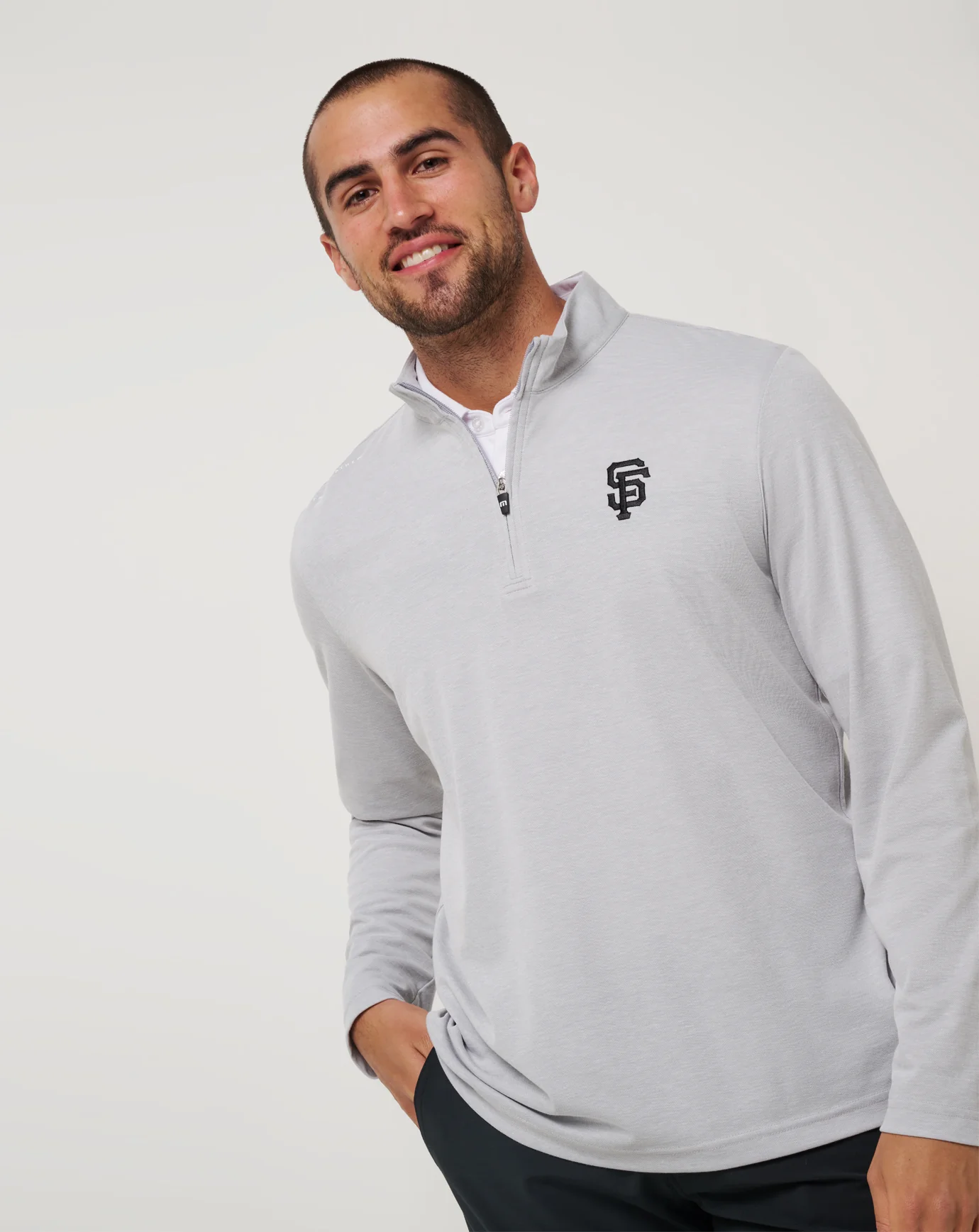 San Francisco Giants Time To Tailgate Quarter Zip - Image 7
