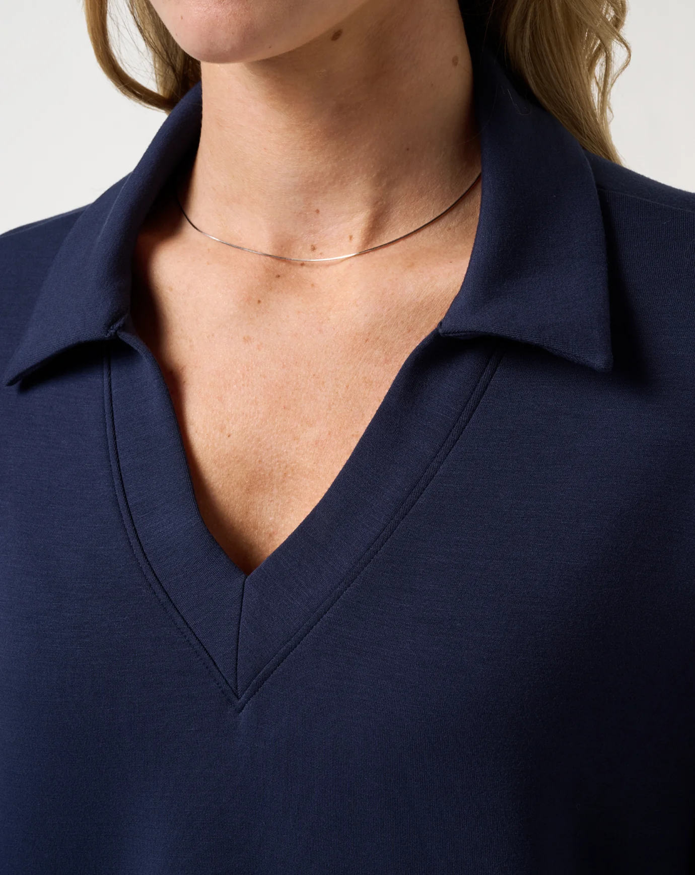 Skyloft Soft Vneck Pullover - Image 3