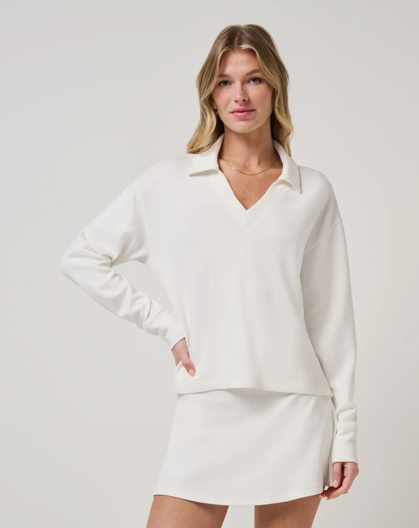 Skyloft Soft Vneck Pullover - Image 7