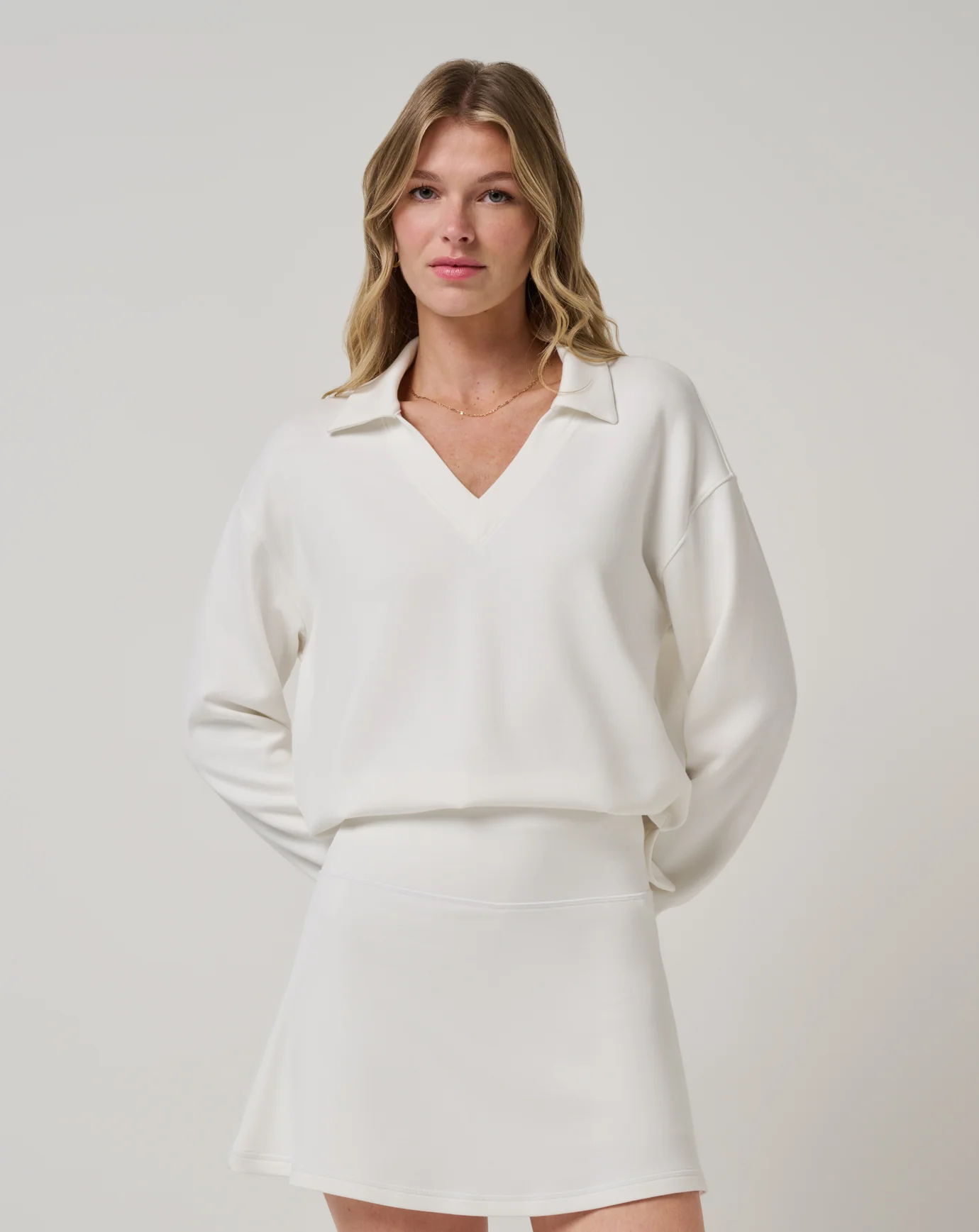 Skyloft Soft Vneck Pullover - Image 9