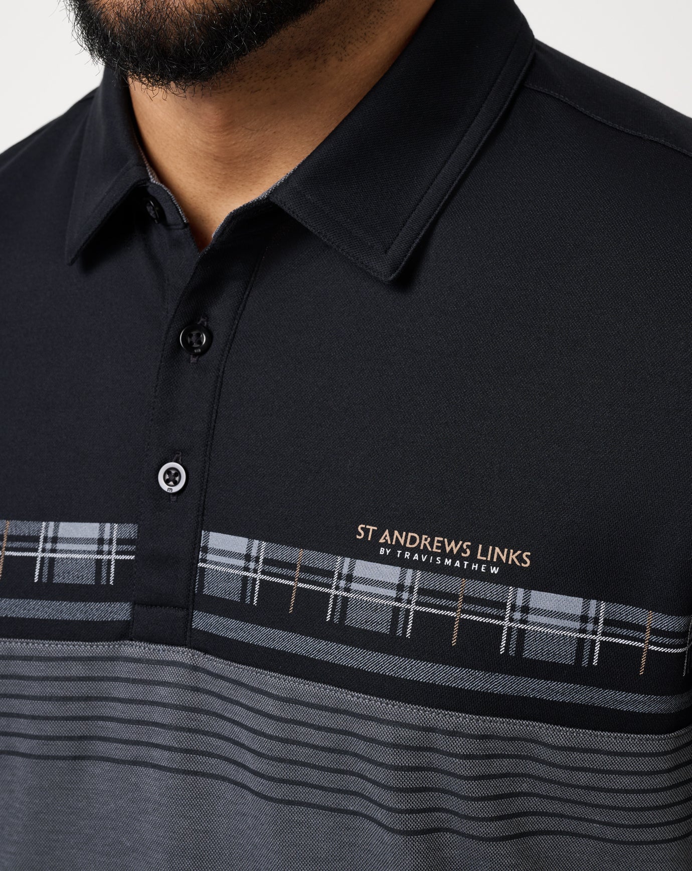 St Andrews Perfect Plaid 2.0 Polo - Image 4