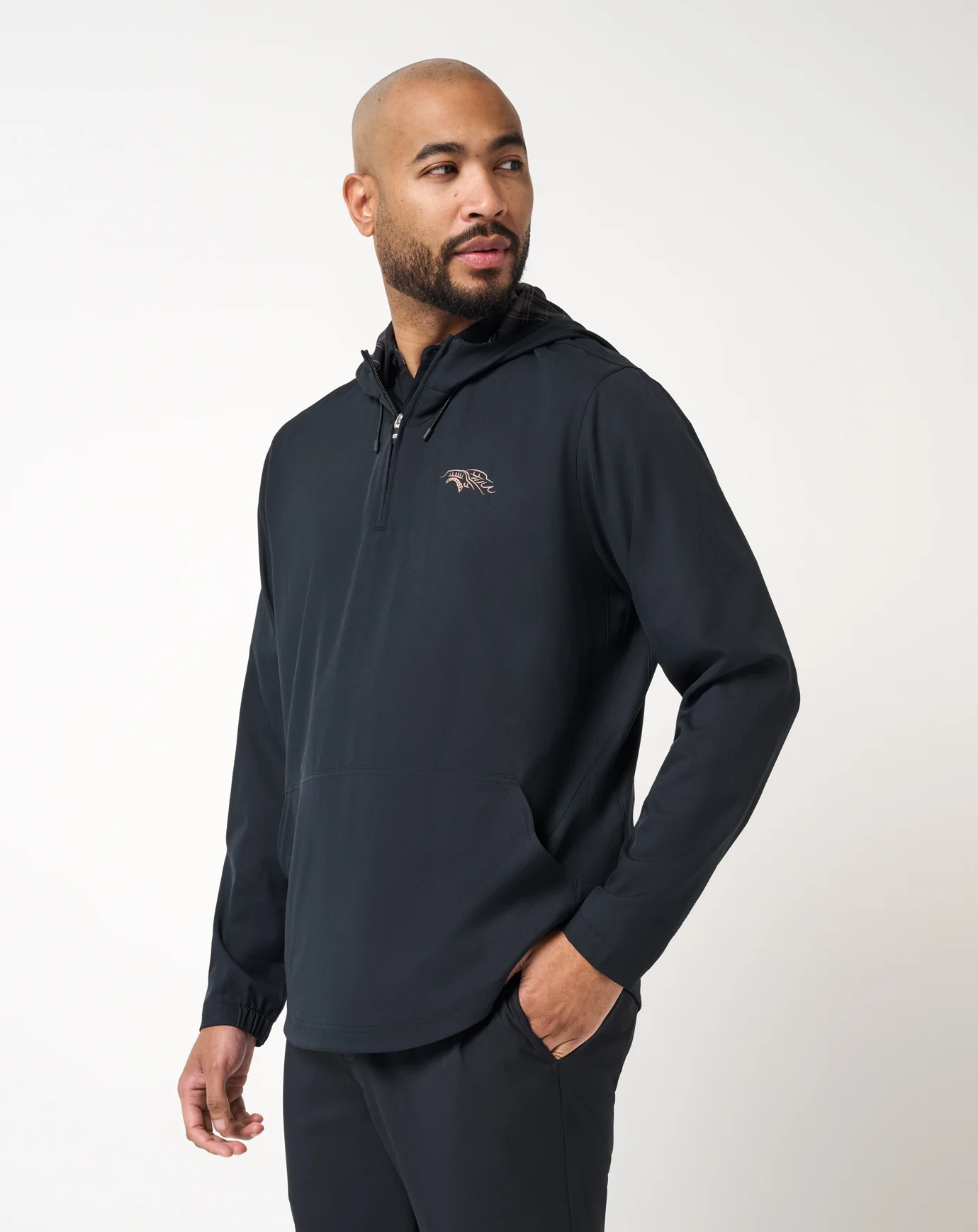 St Andrews Sevens Highland Hooded Quarter Zip - Image 2