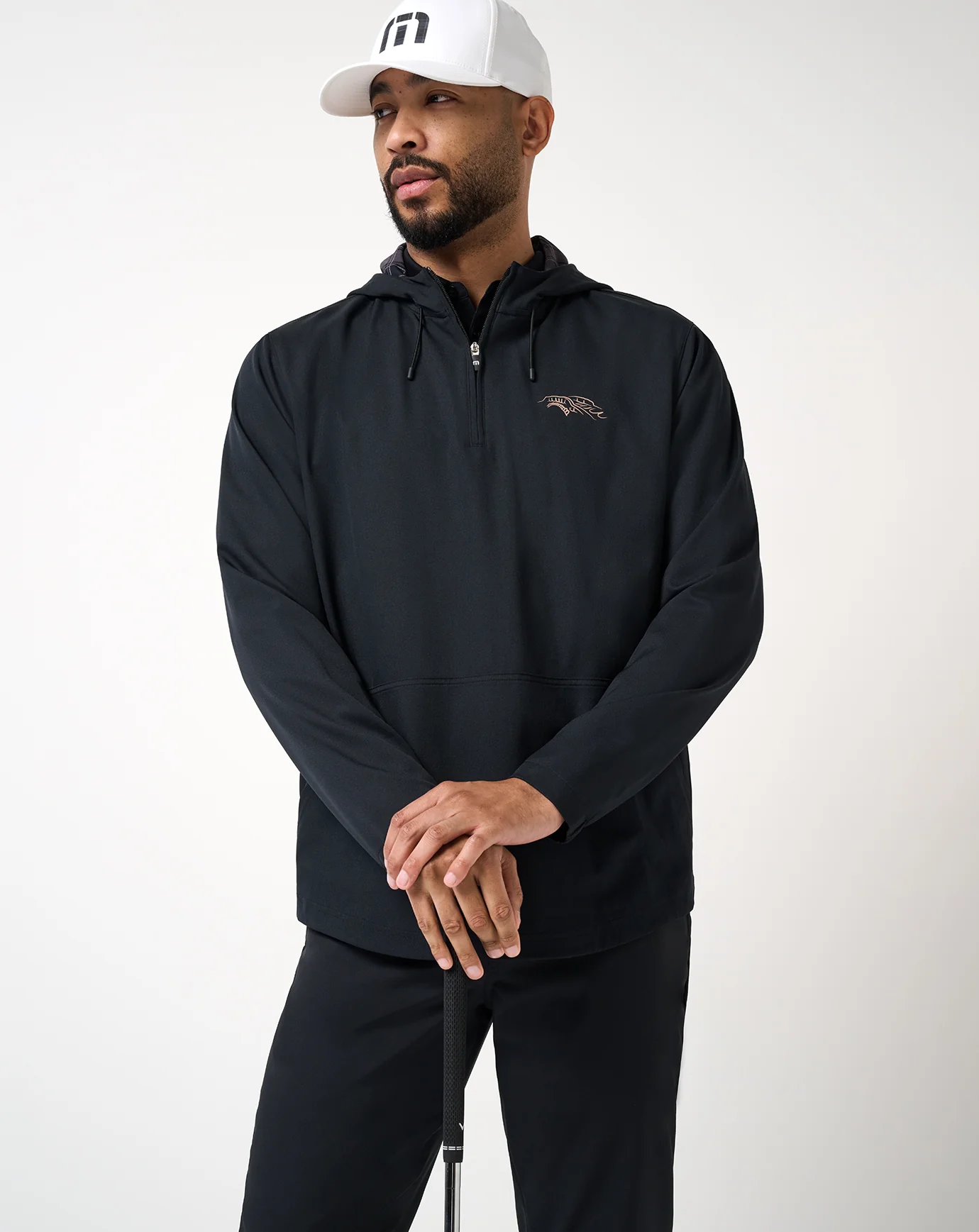 St Andrews Sevens Highland Hooded Quarter Zip - Image 7