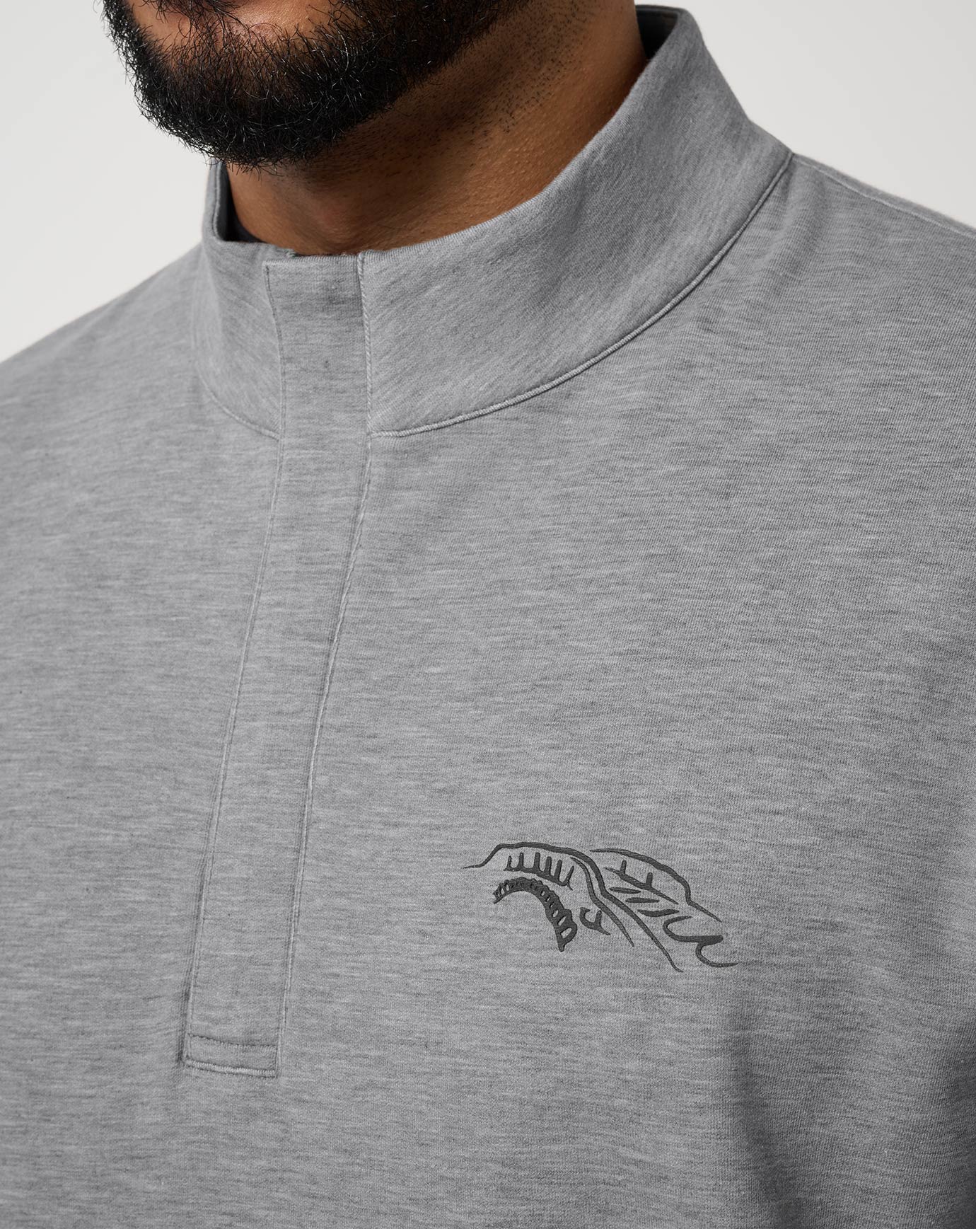 St Andrews Shadow Check 2.0 Quarter Zip - Image 15