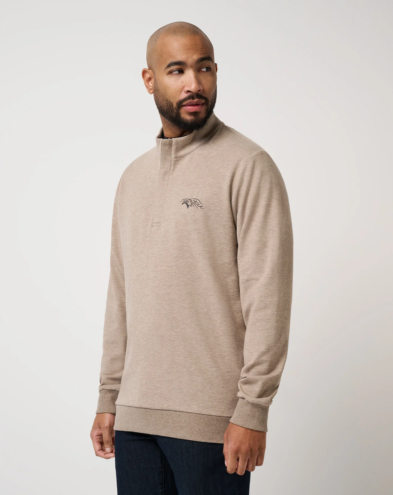 St Andrews Shadow Check 2.0 Quarter Zip - Image 18