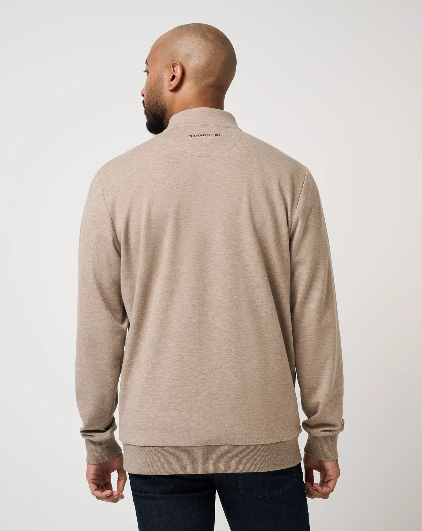 St Andrews Shadow Check 2.0 Quarter Zip - Image 19