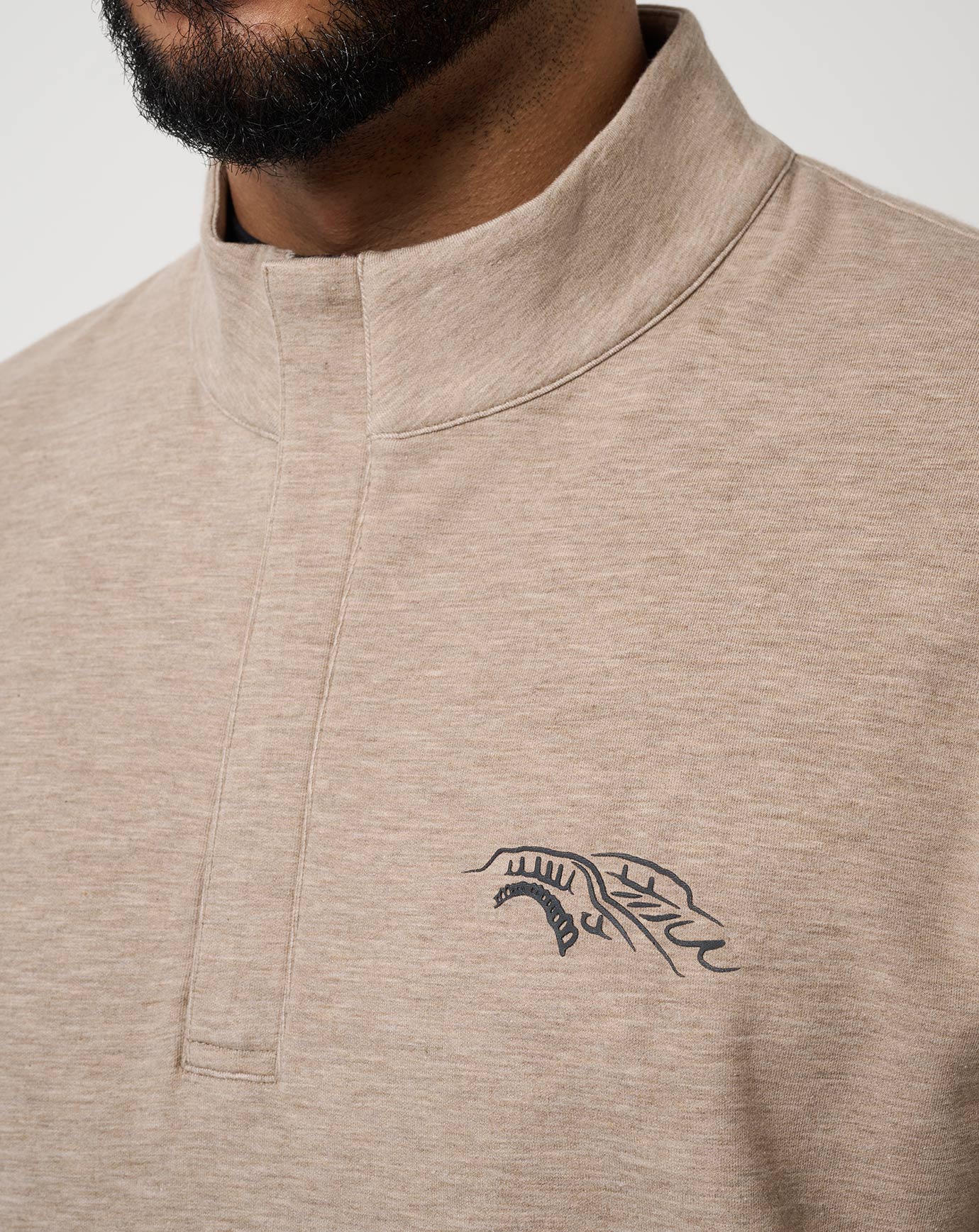 St Andrews Shadow Check 2.0 Quarter Zip - Image 21