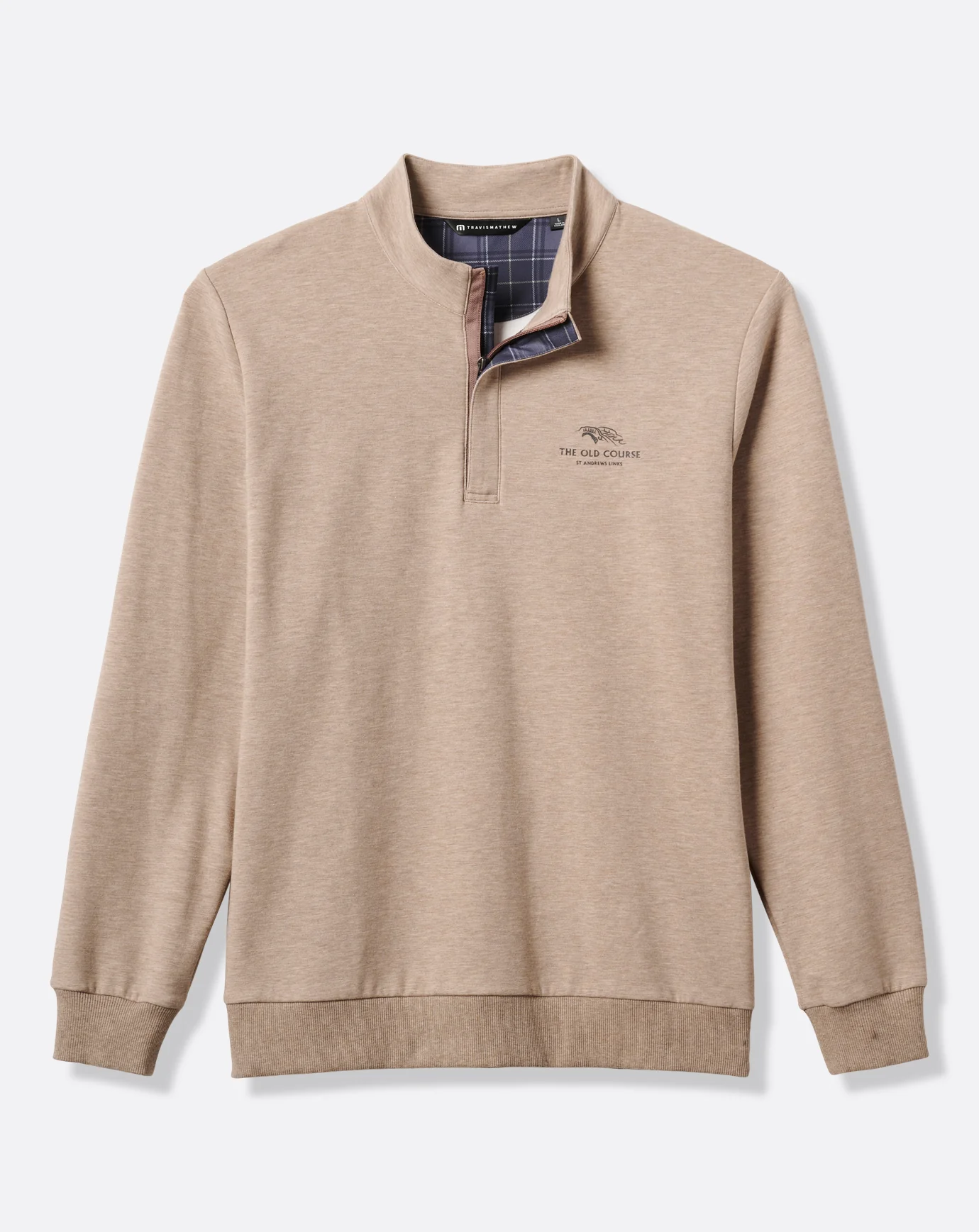 St Andrews Shadow Check 2.0 Quarter Zip - Image 24