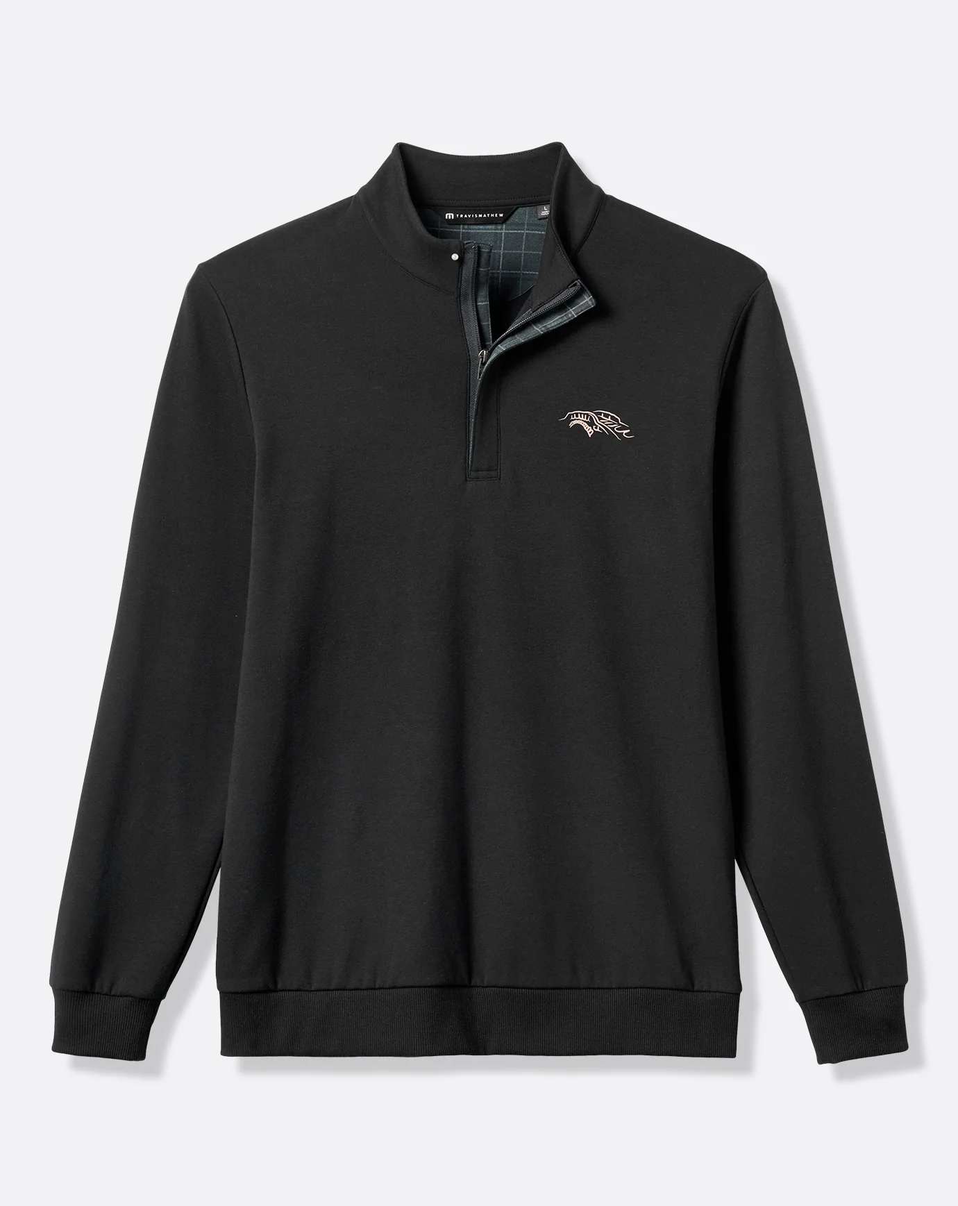 St Andrews Shadow Check 2.0 Quarter Zip - Image 9