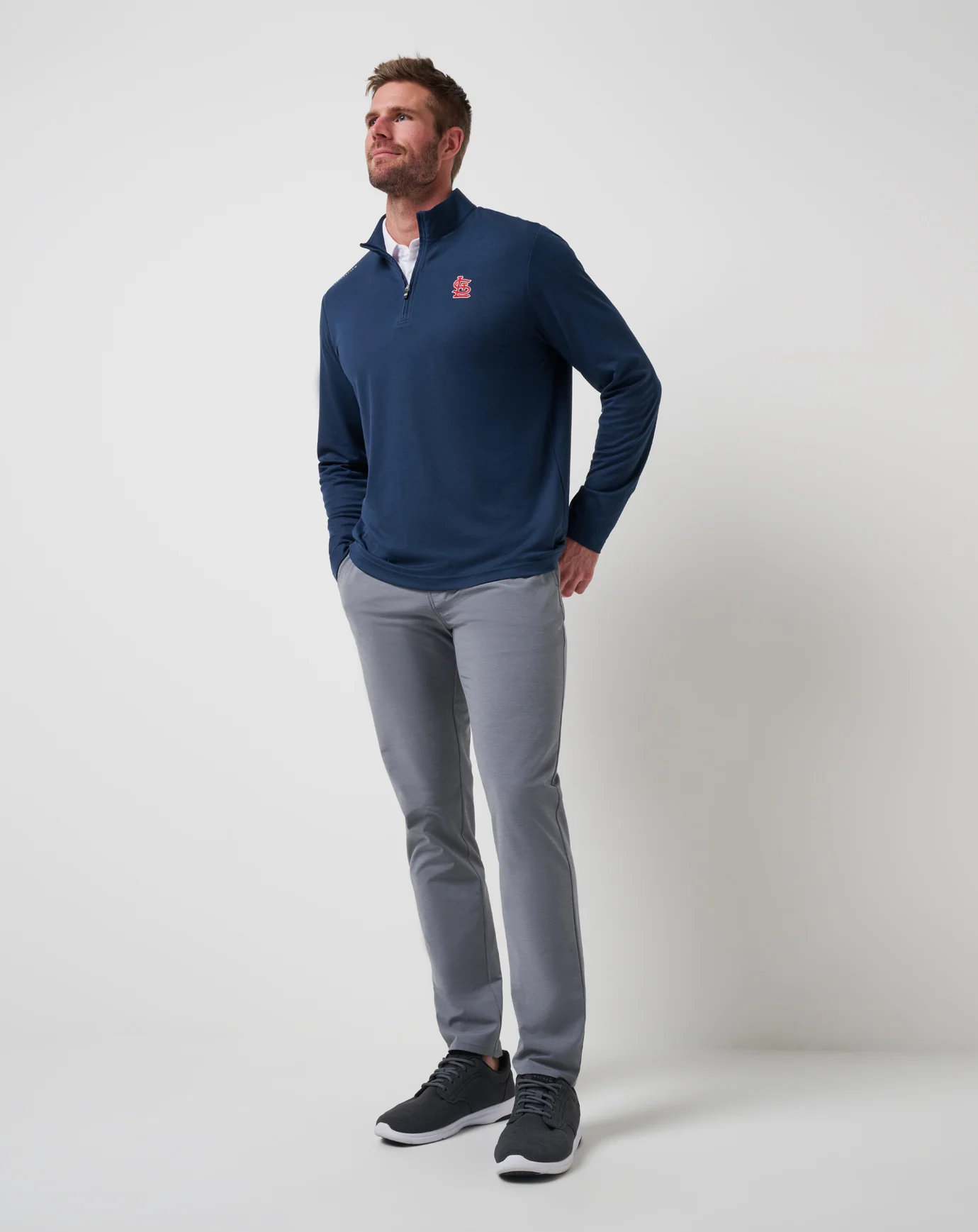St Louis Cardinals Time To Tailgate Quarter Zip - Image 7