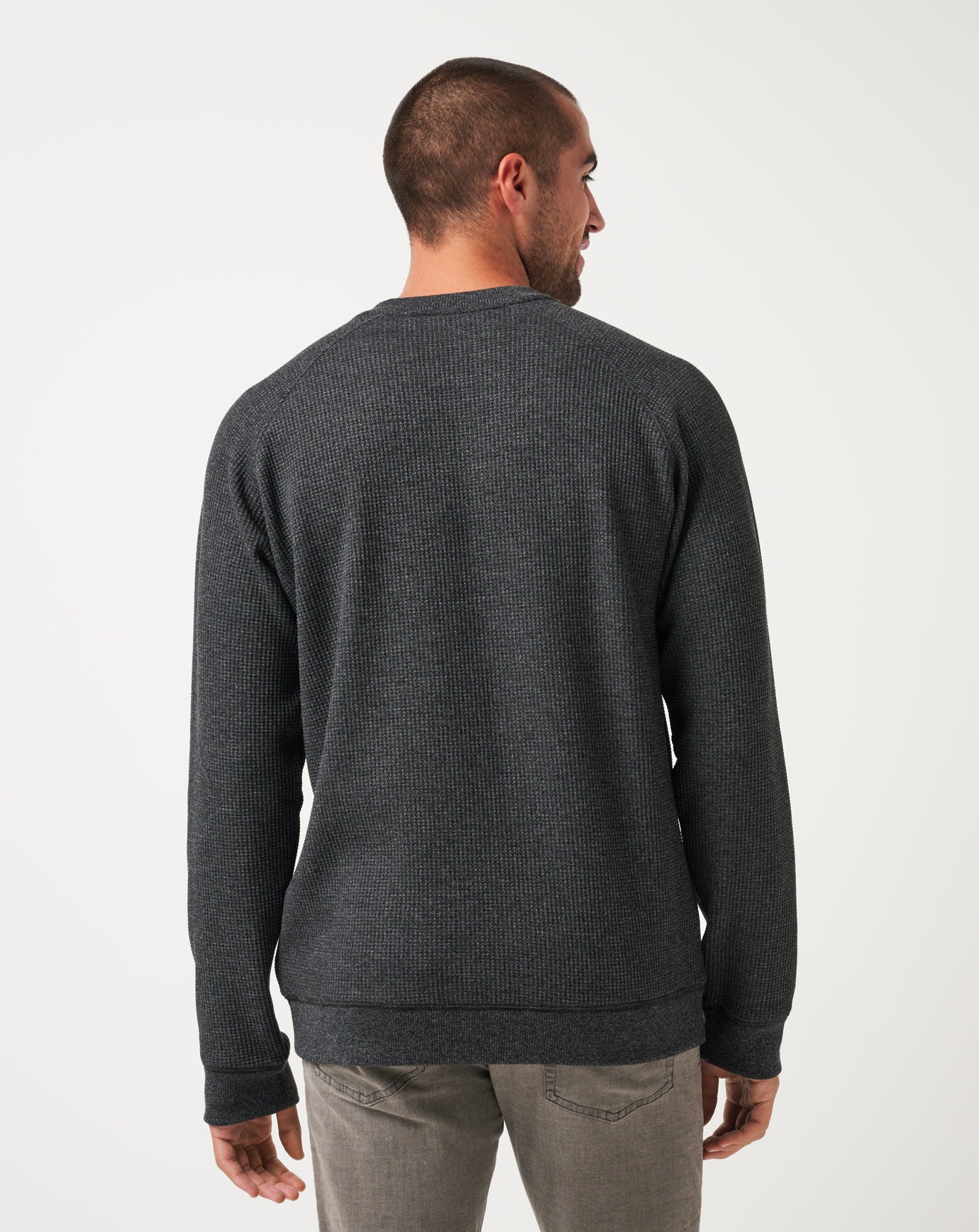 Storm Brew Cloud Waffle Henley - Image 3