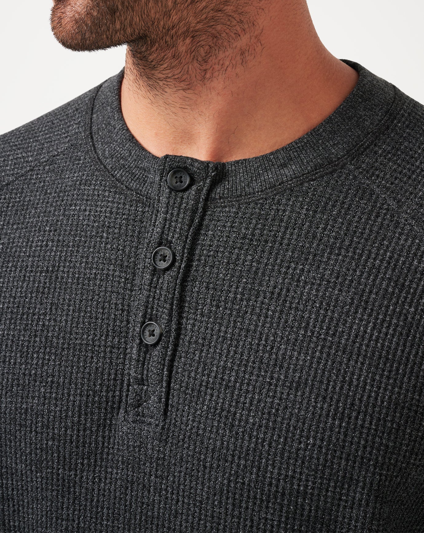 Storm Brew Cloud Waffle Henley - Image 4