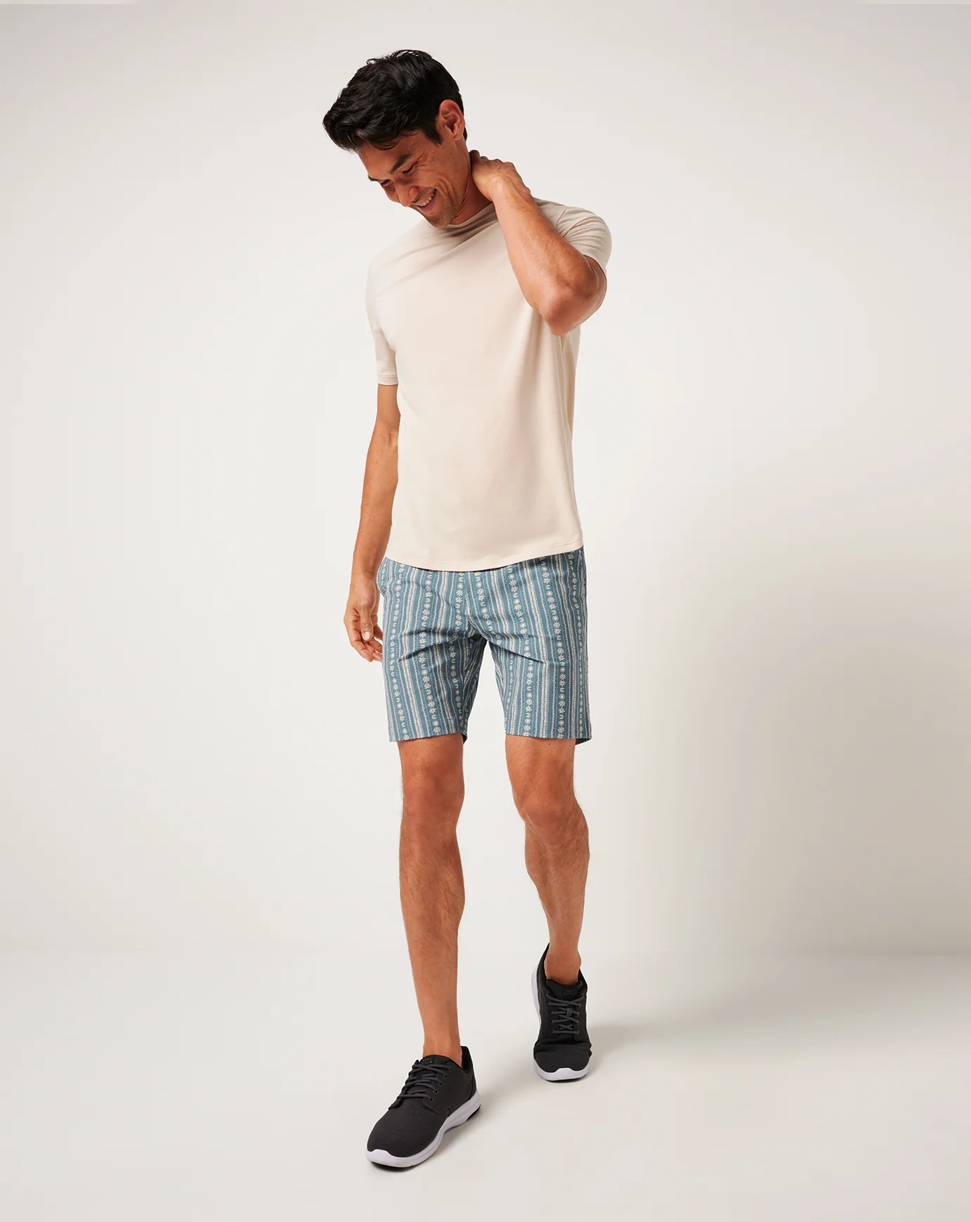 Tech Chino Print Short 8In - Image 6