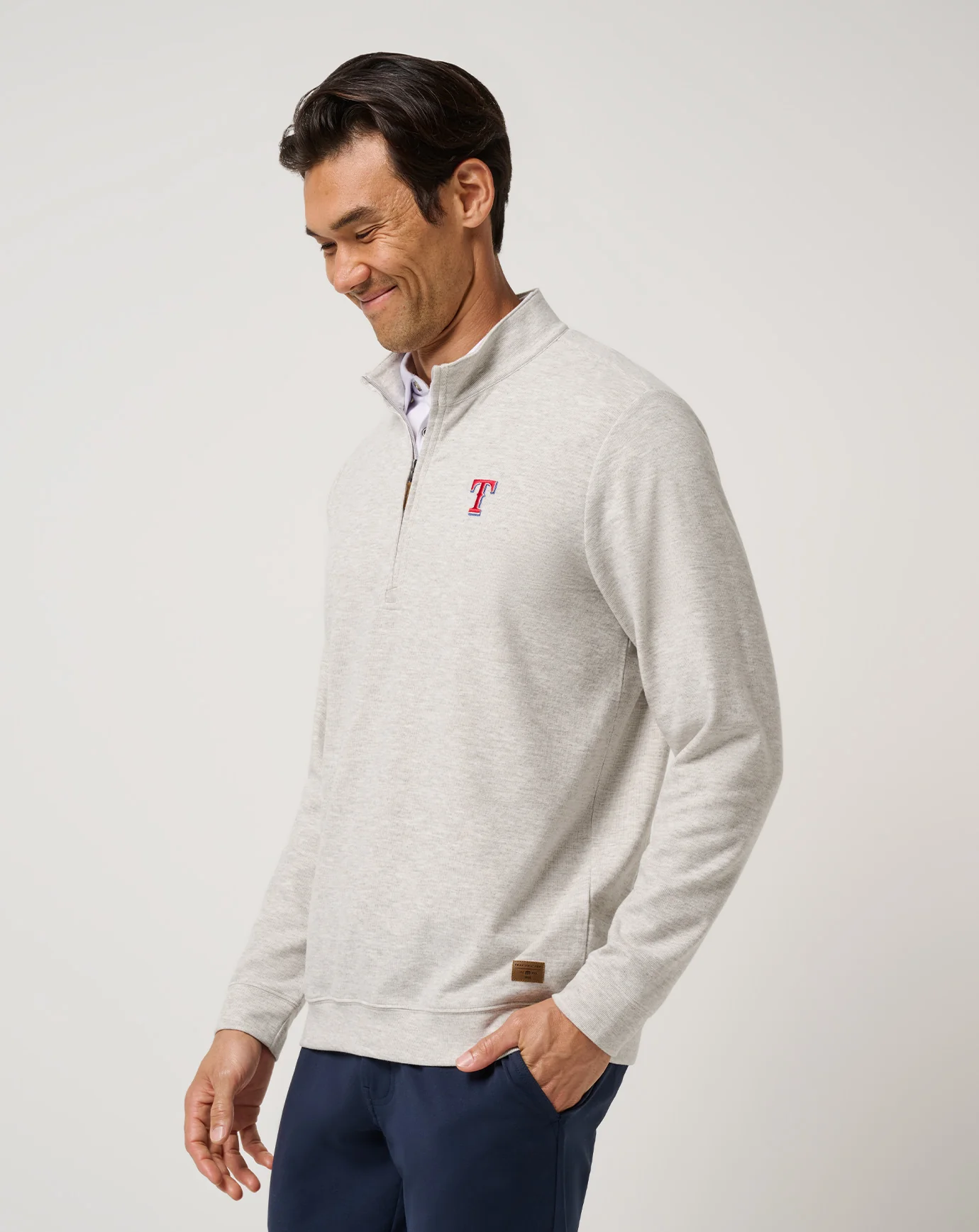 Texas Rangers Cloud Home Game Quarter Zip - Image 2