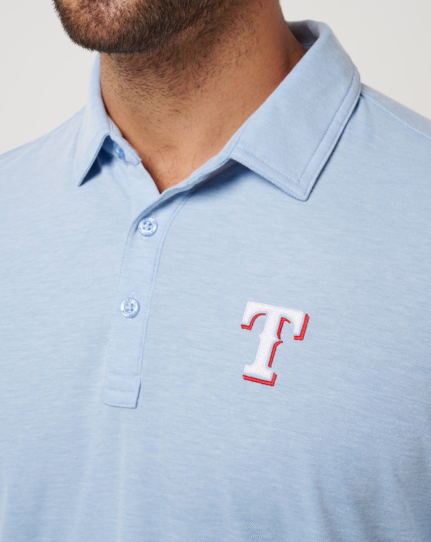 Texas Rangers Playoff Pitch Polo - Image 3