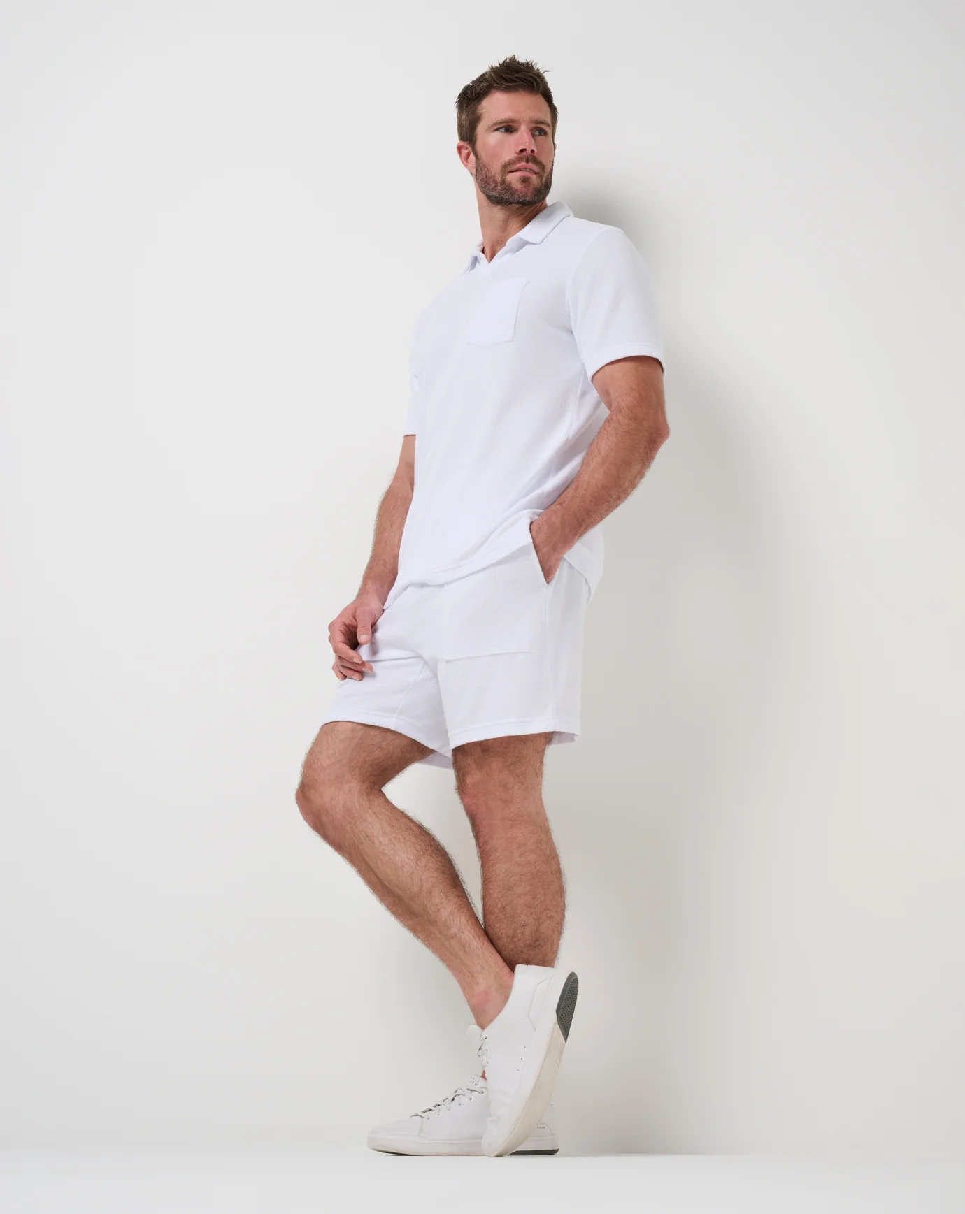 TM Beach Club Terry E-Waist Short 7.5In - Image 6