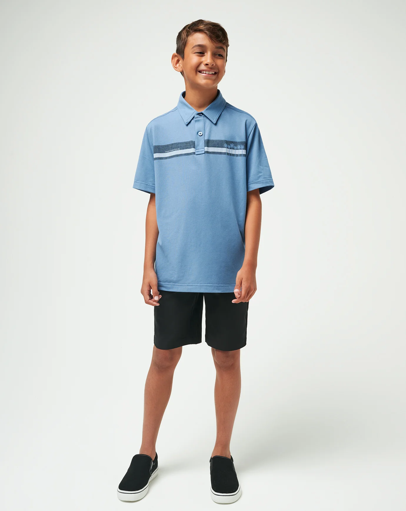 Under A Palm Youth Polo - Image 5