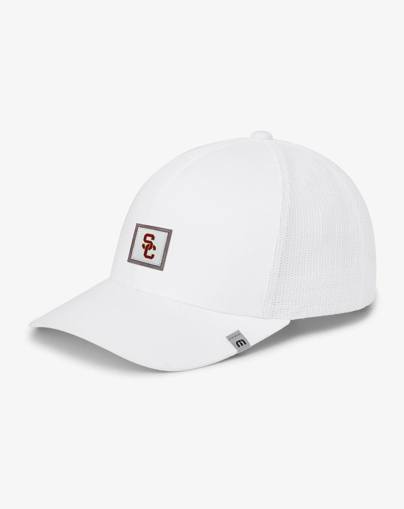 USC Leather Patch Snapback Hat - Image 2