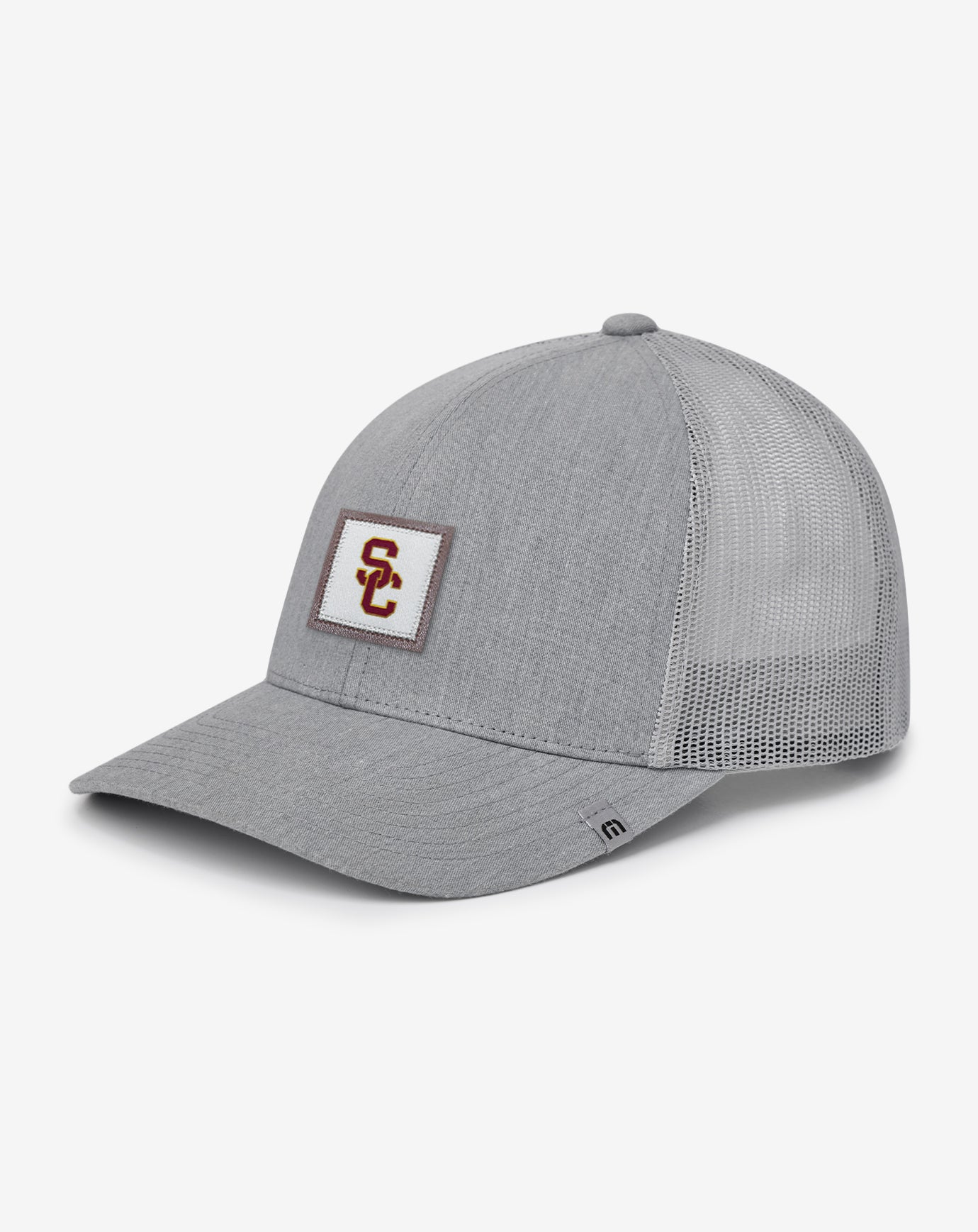 USC Leather Patch Snapback Hat - Image 6