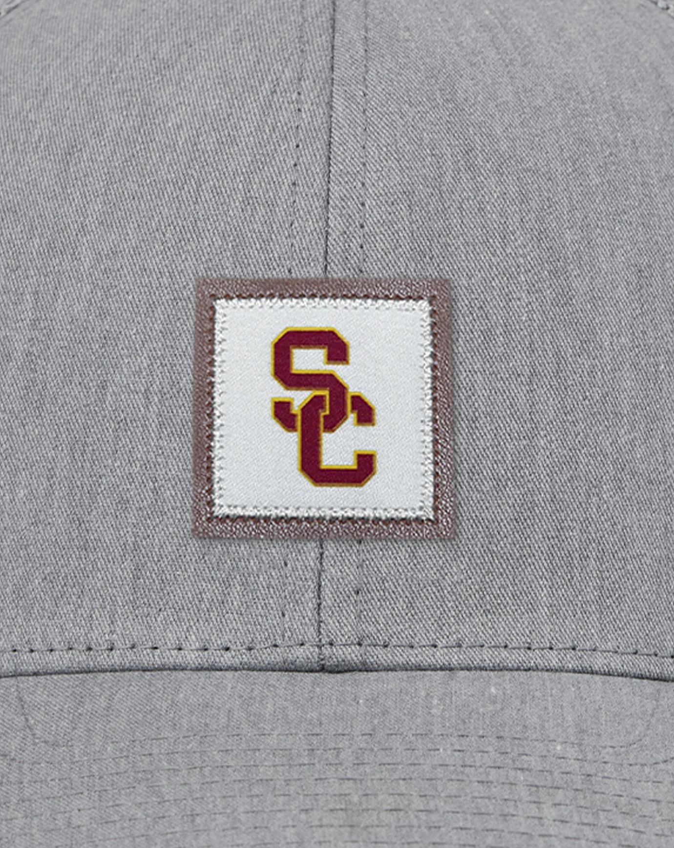 USC Leather Patch Snapback Hat - Image 8